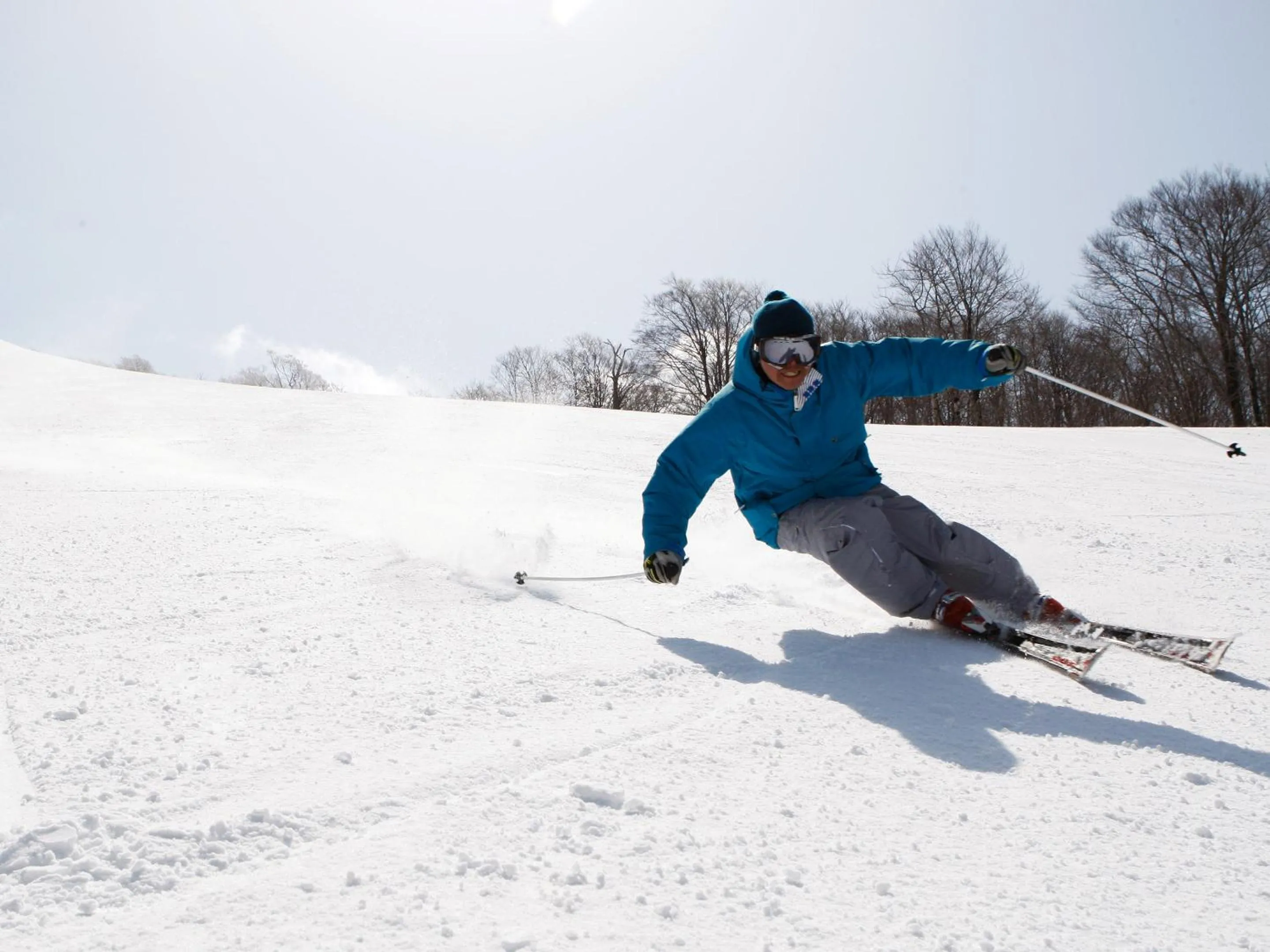 Skiing in Urabandai Lake Resort Geihinkan Nekoma Rikyu