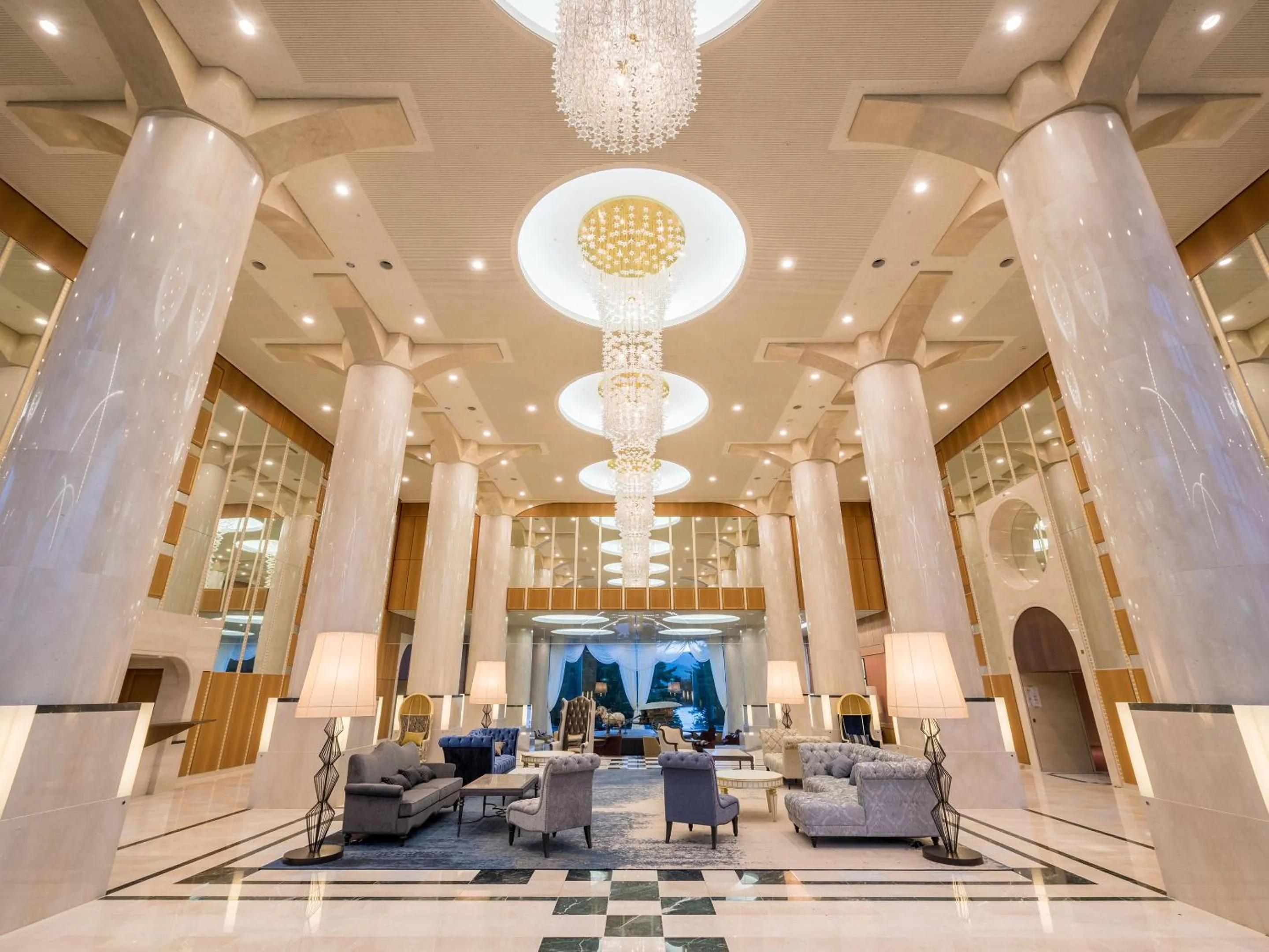 Lobby or reception in Urabandai Lake Resort Geihinkan Nekoma Rikyu