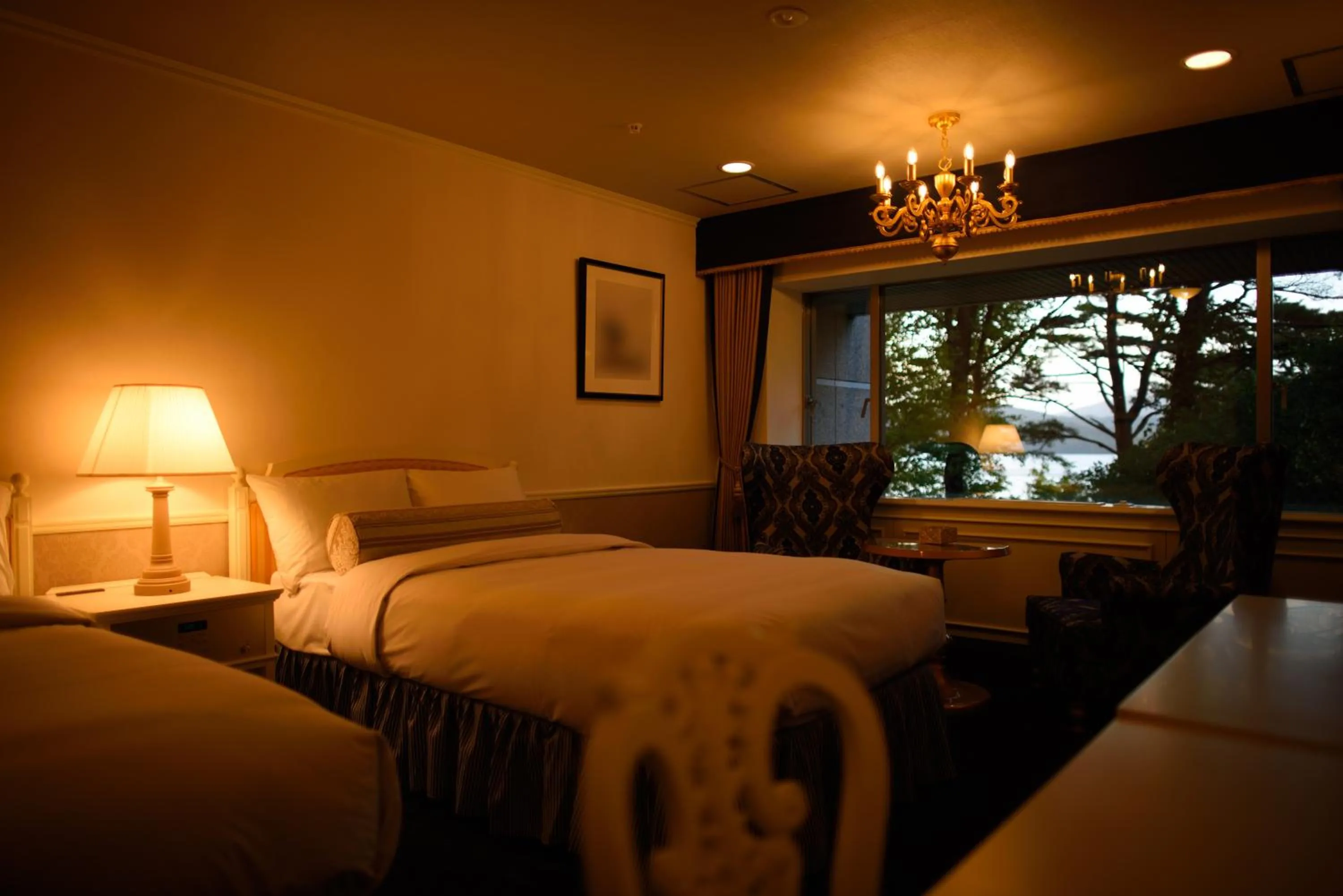 Photo of the whole room, Bed in Urabandai Lake Resort Geihinkan Nekoma Rikyu