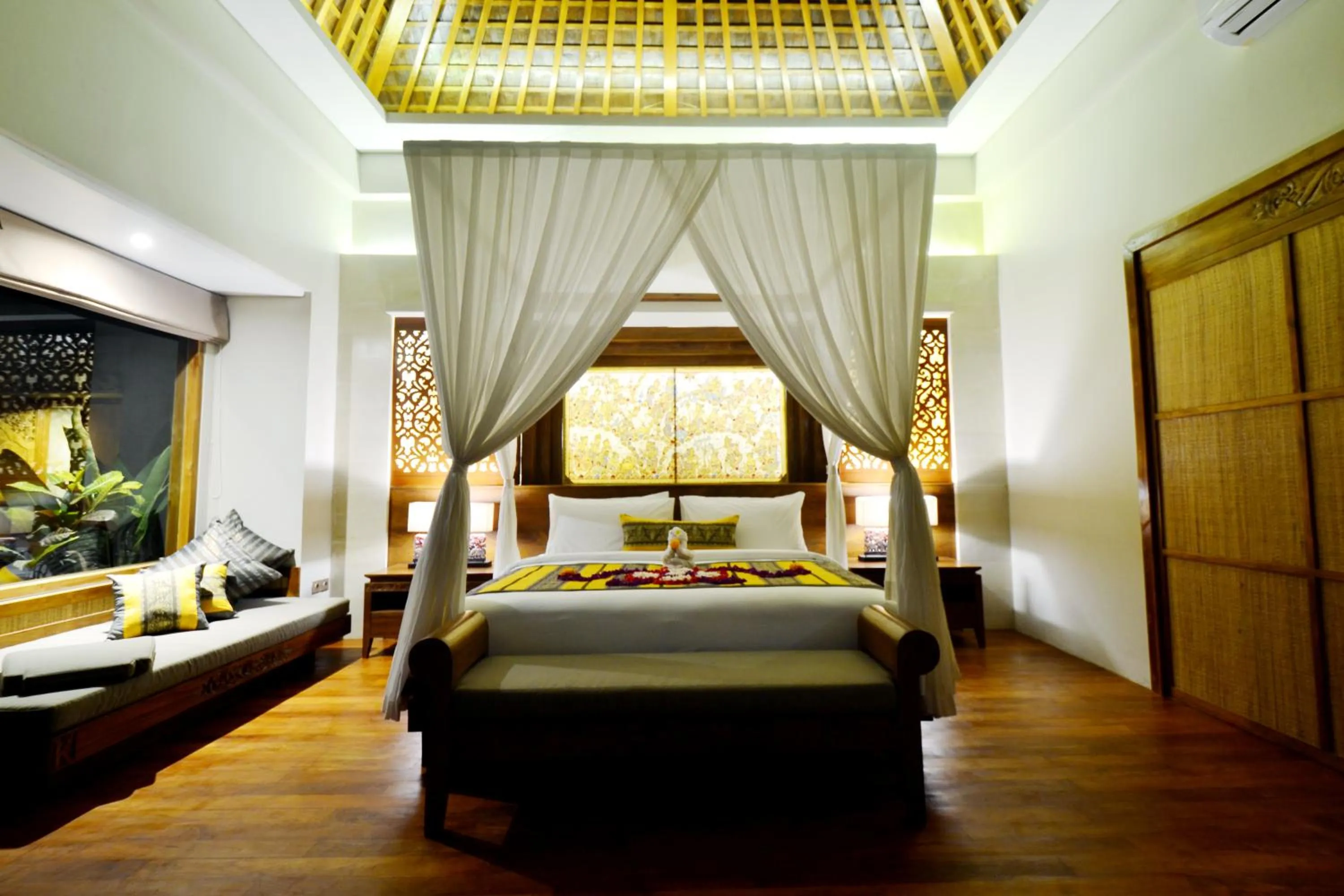 Bed in Kenran Resort Ubud By Soscomma
