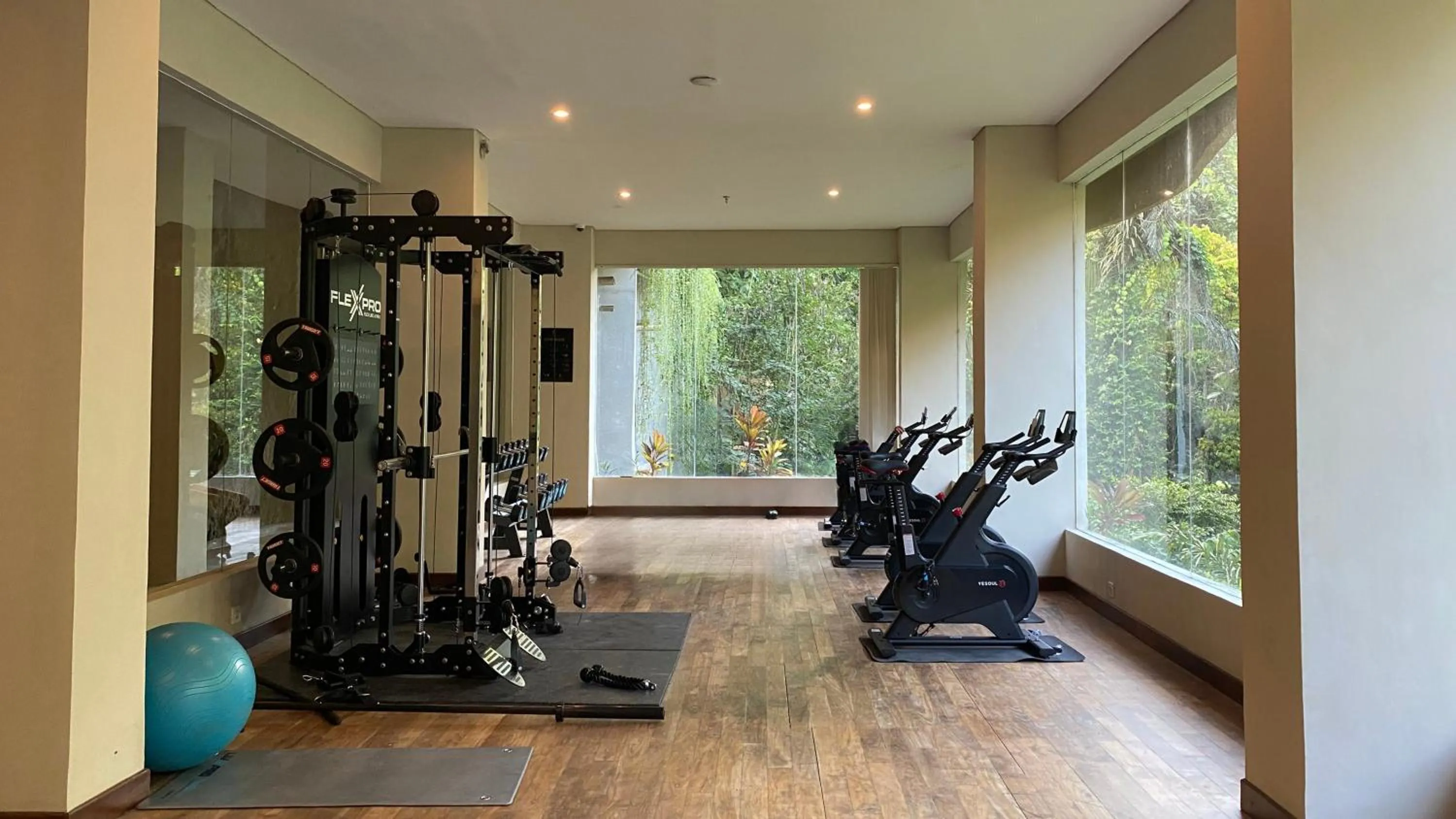 Fitness centre/facilities in Kenran Resort Ubud By Soscomma