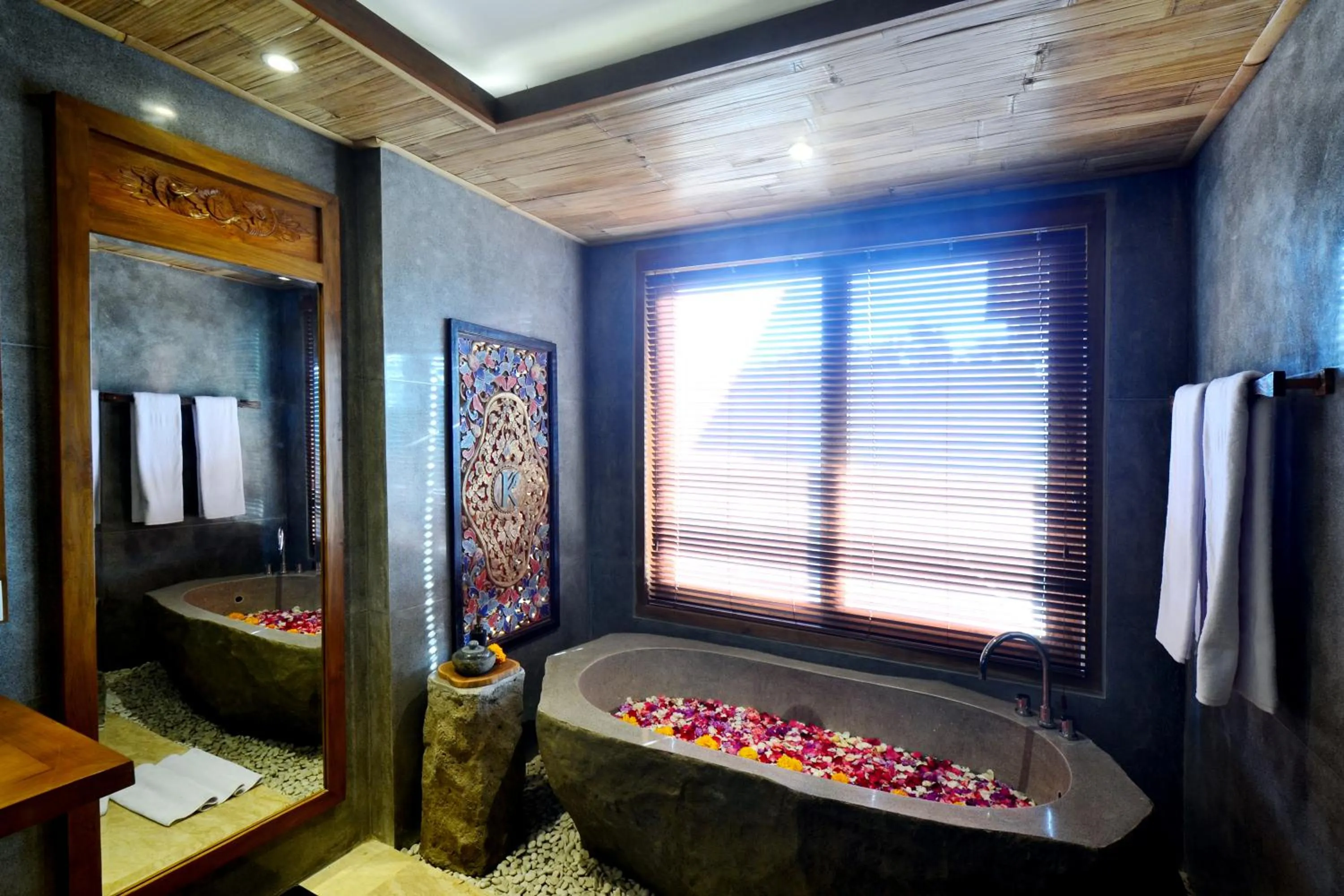 Bathroom in Kenran Resort Ubud By Soscomma