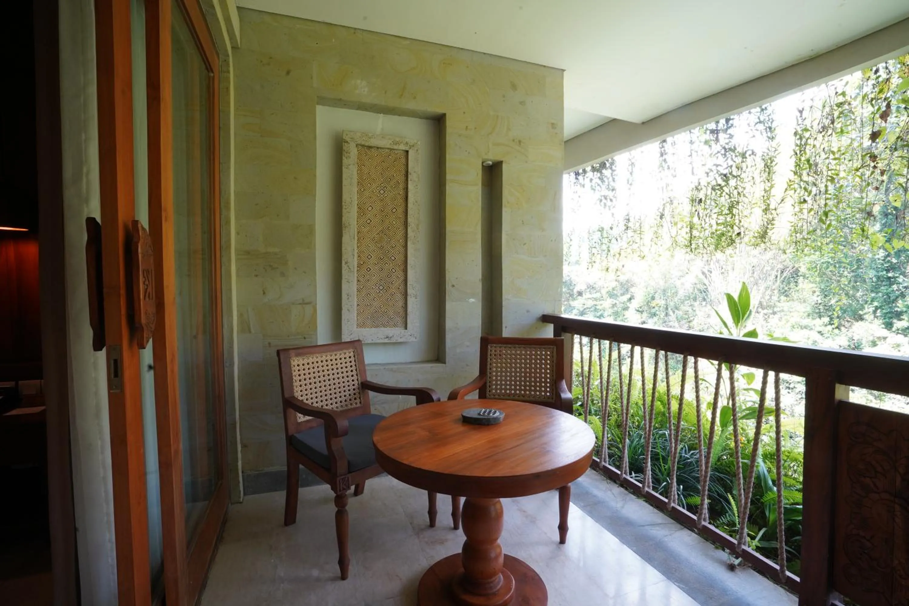 Balcony/Terrace in Kenran Resort Ubud By Soscomma