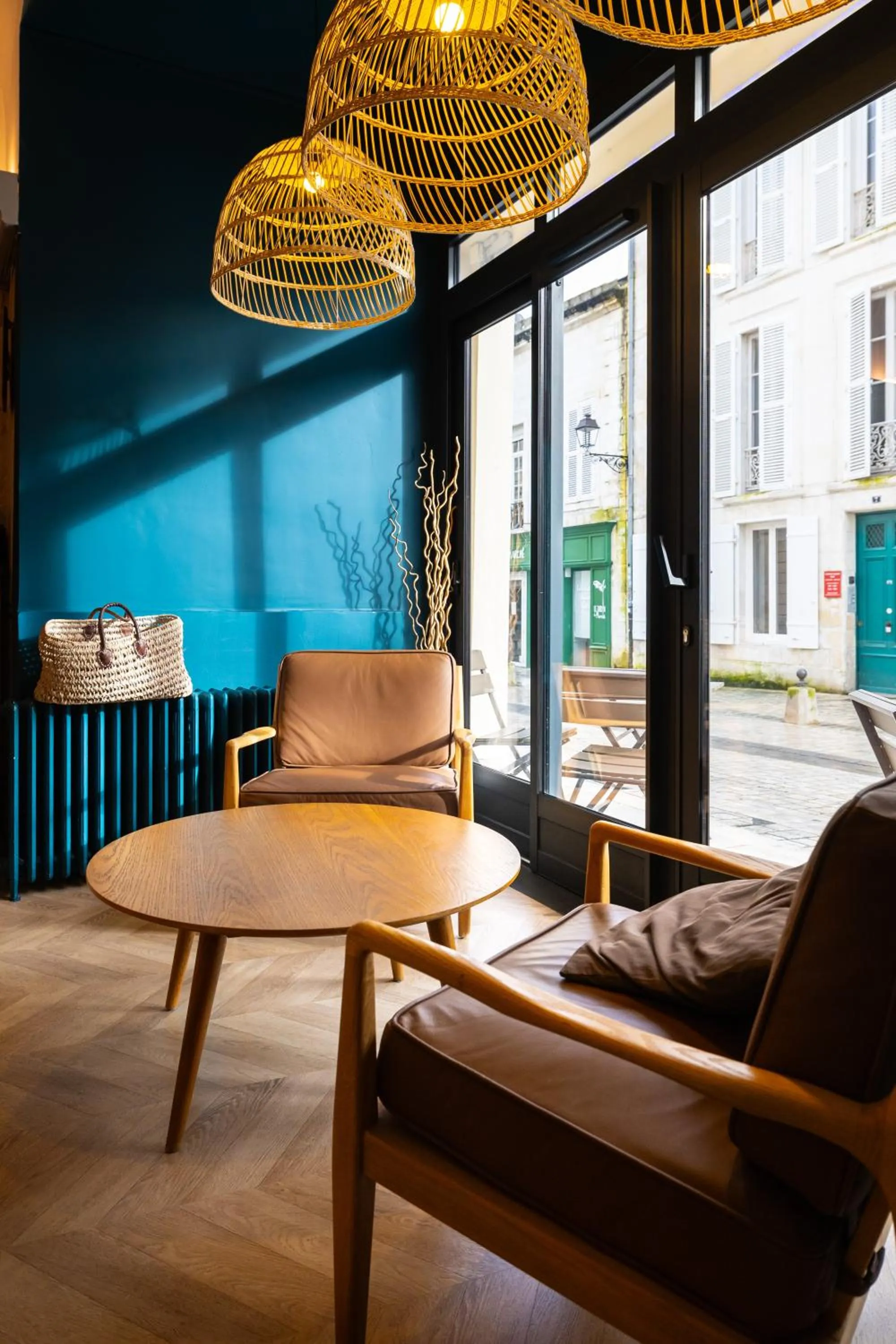 Living room in Hotel de La Paix