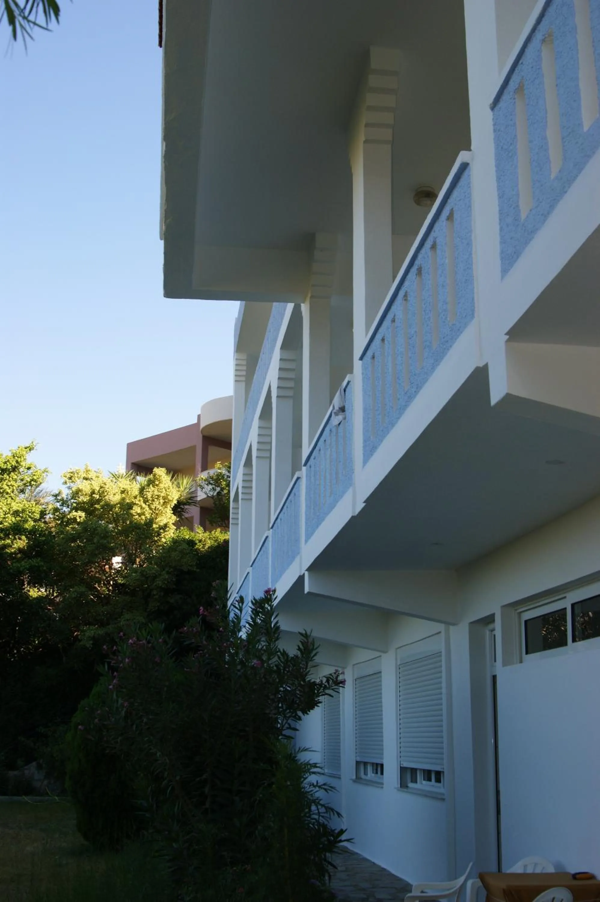 Facade/entrance in Lofos Hotel