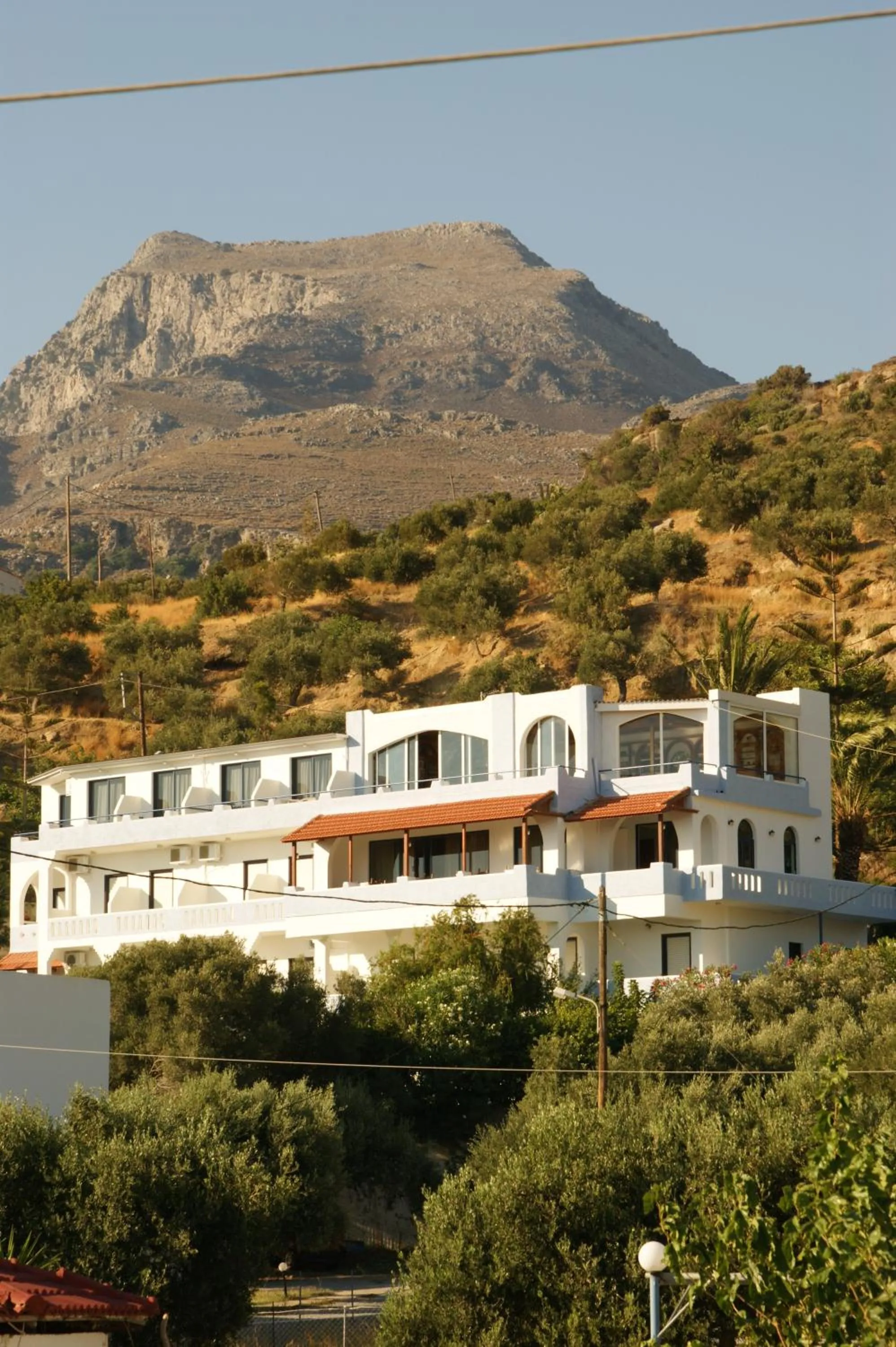 Facade/entrance in Lofos Hotel
