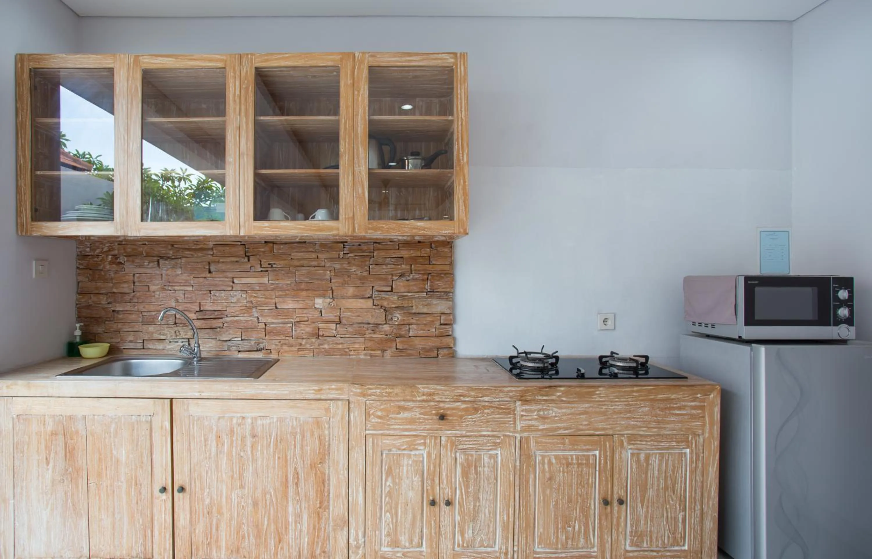 Kitchen or kitchenette in The Awandari Villas Seminyak - CHSE Certified