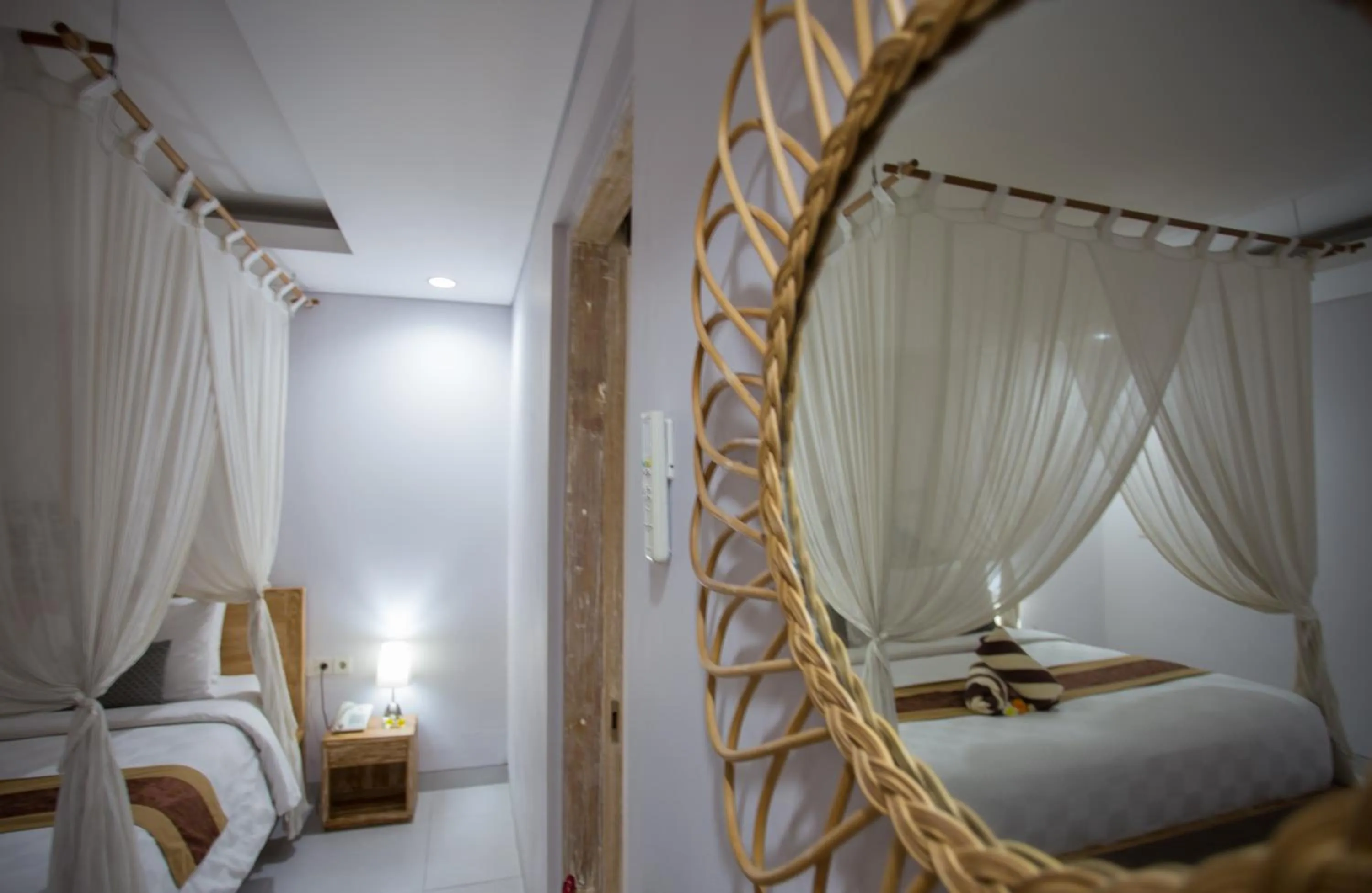 Bedroom, Bed in The Awandari Villas Seminyak - CHSE Certified