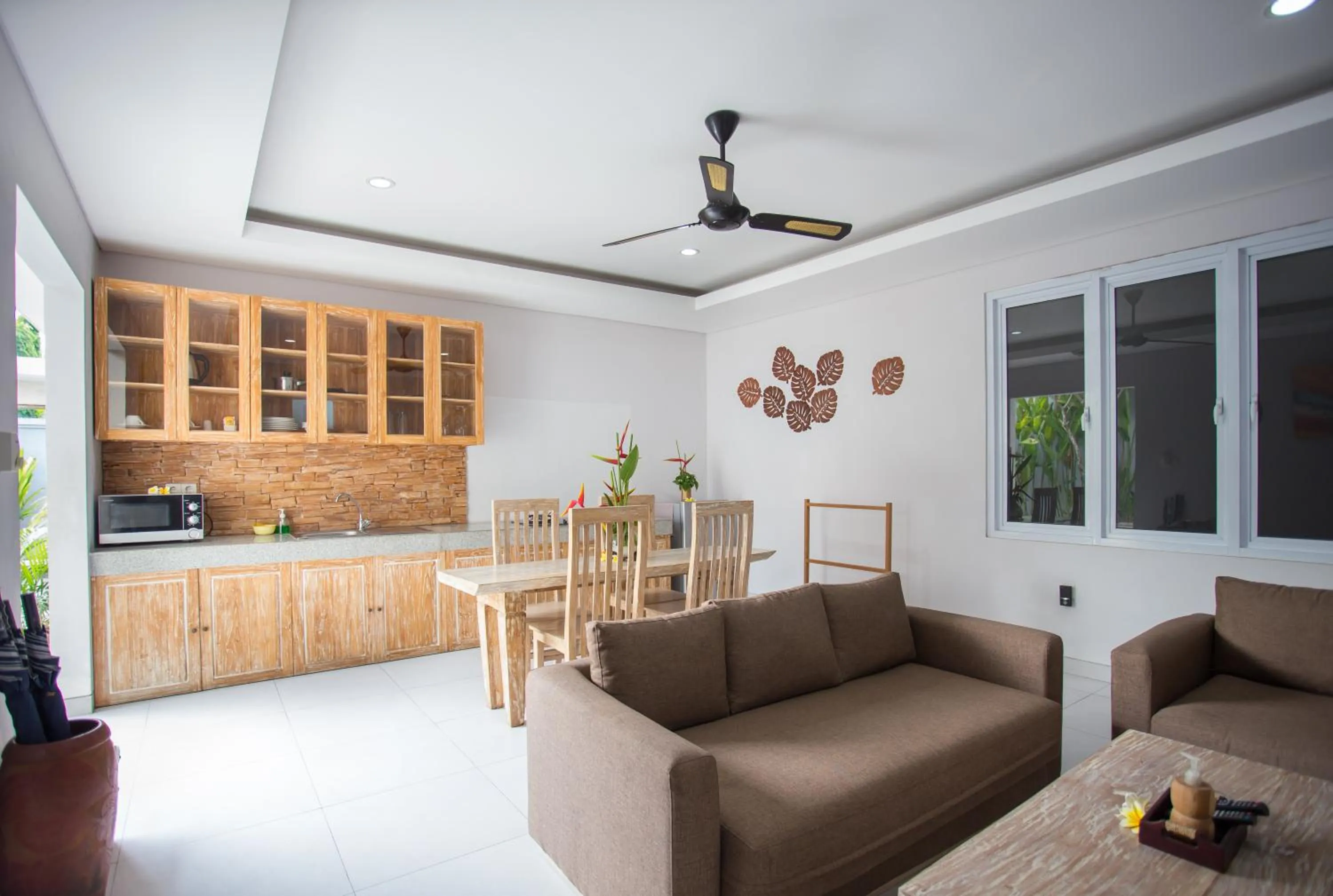 Living room in The Awandari Villas Seminyak - CHSE Certified
