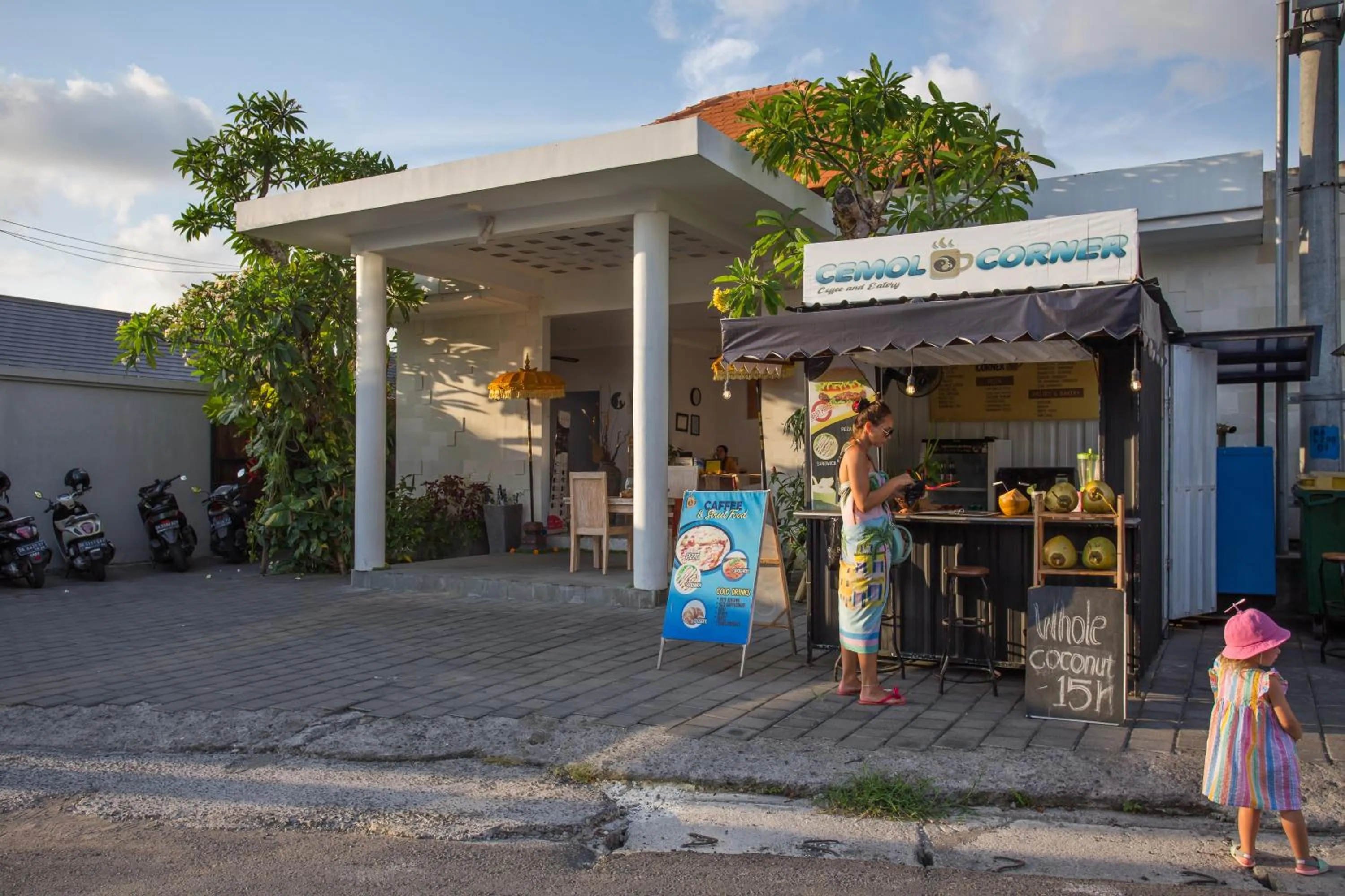 Food and drinks in The Awandari Villas Seminyak - CHSE Certified