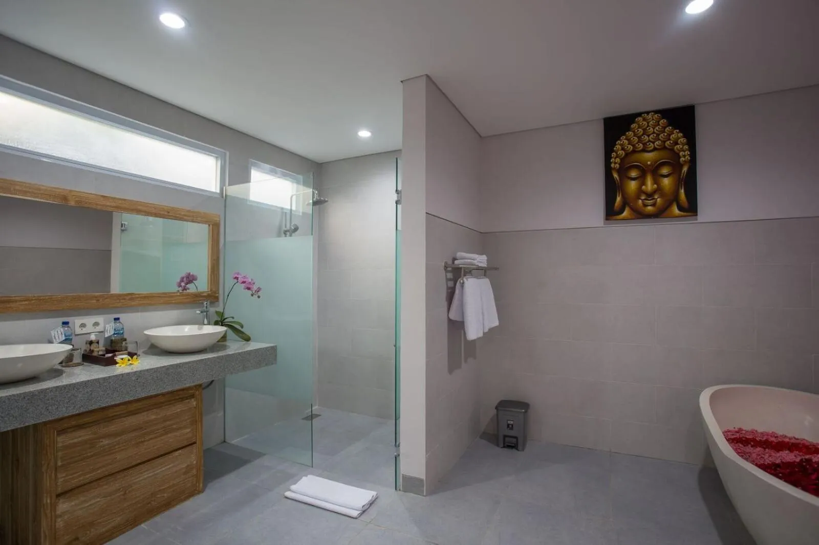 Bathroom in The Awandari Villas Seminyak - CHSE Certified