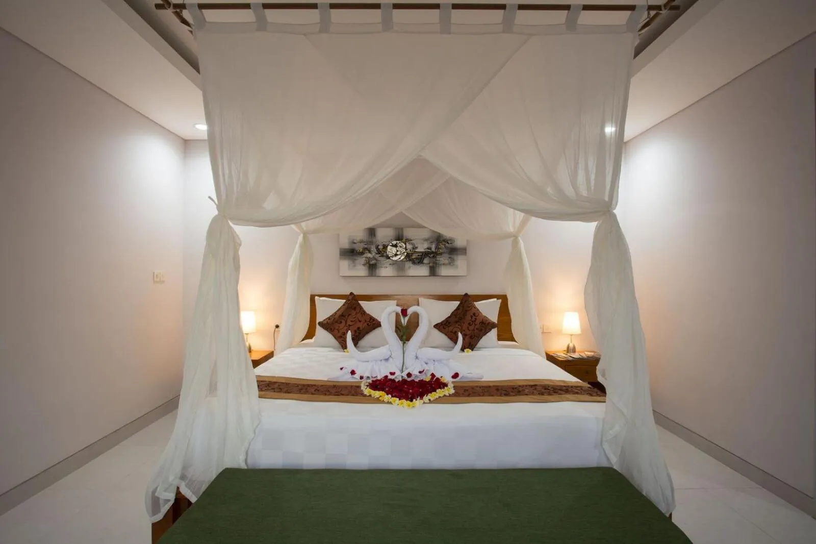 Bedroom, Bed in The Awandari Villas Seminyak - CHSE Certified