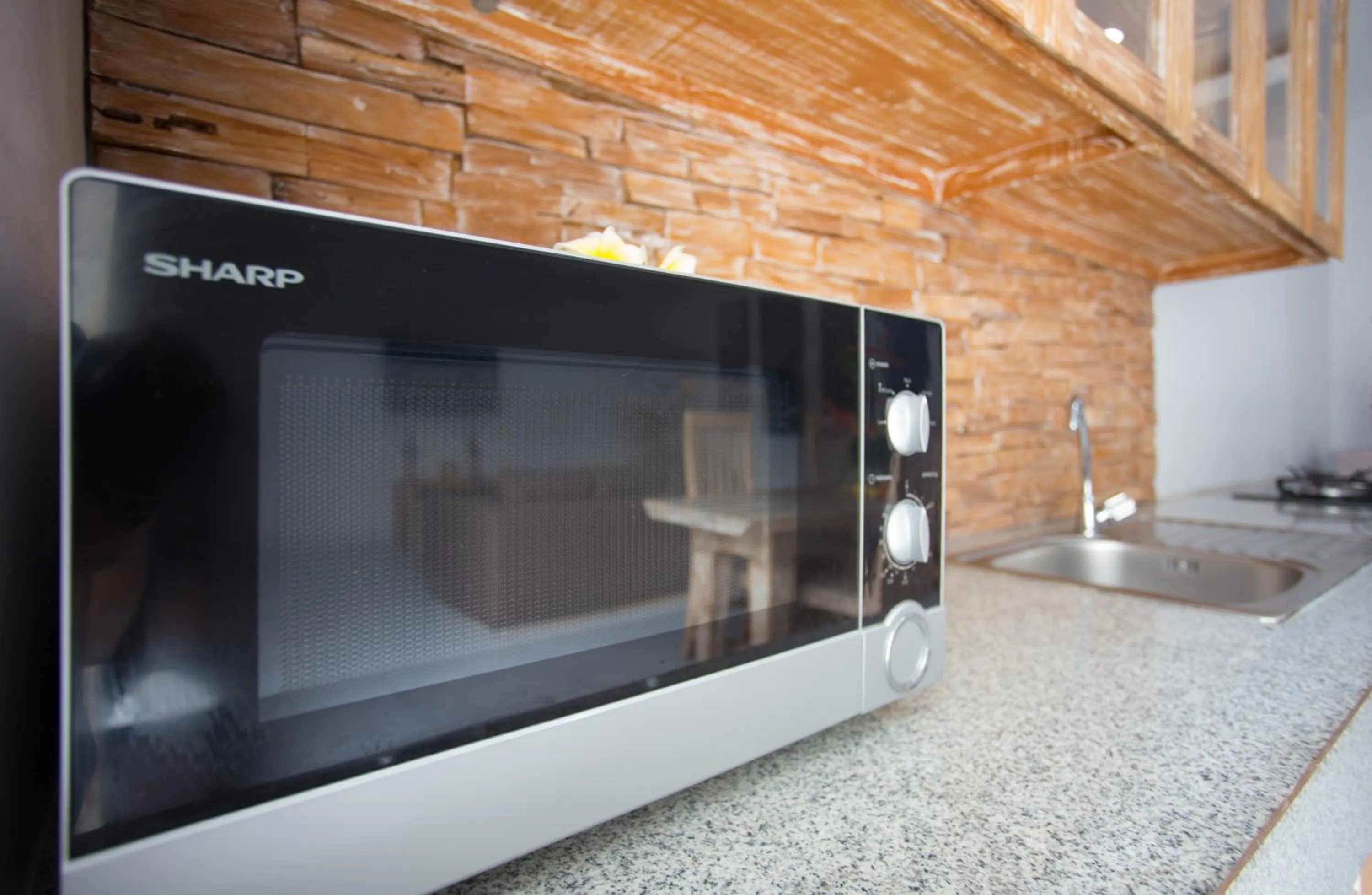 Kitchen or kitchenette in The Awandari Villas Seminyak - CHSE Certified