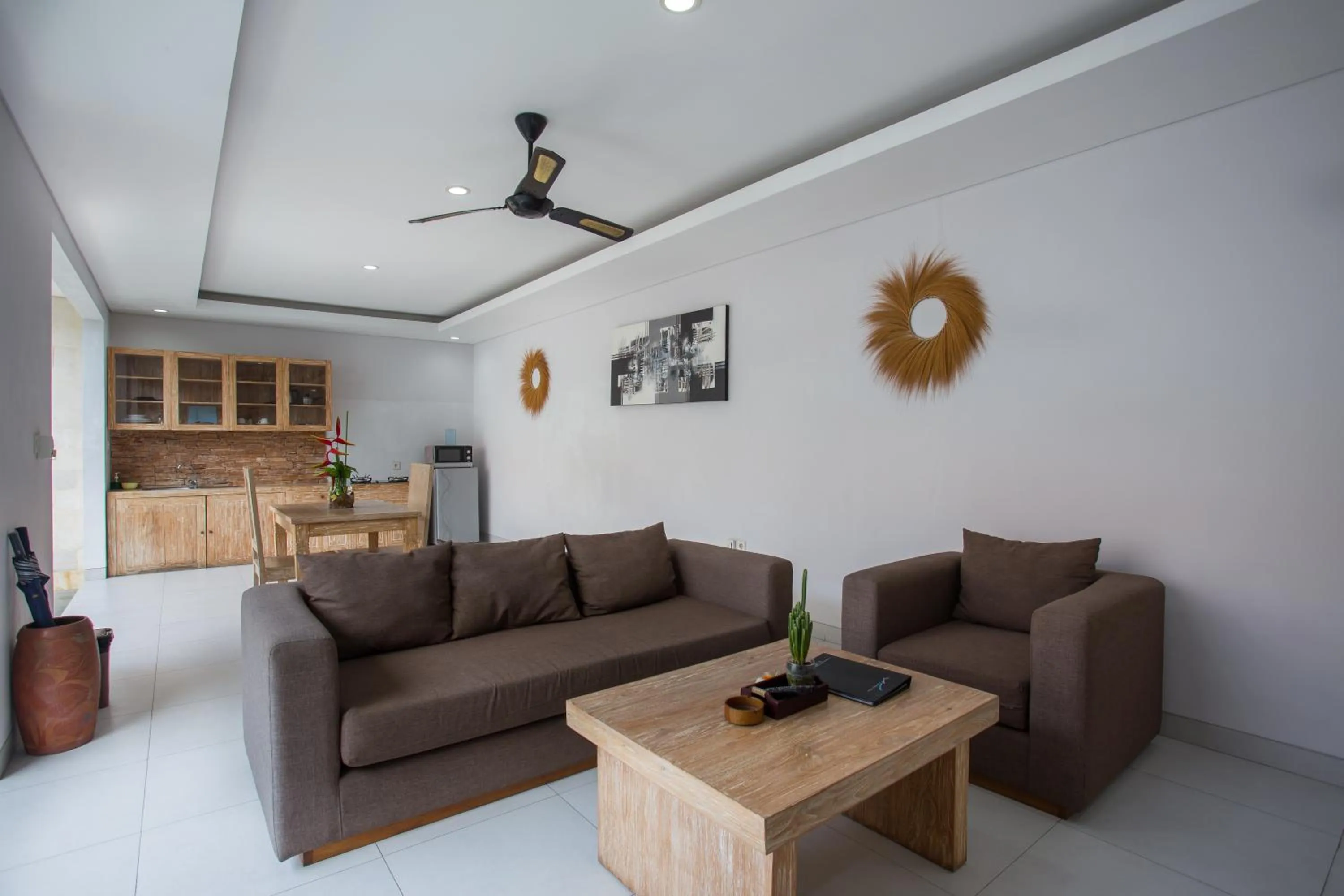 Living room in The Awandari Villas Seminyak - CHSE Certified