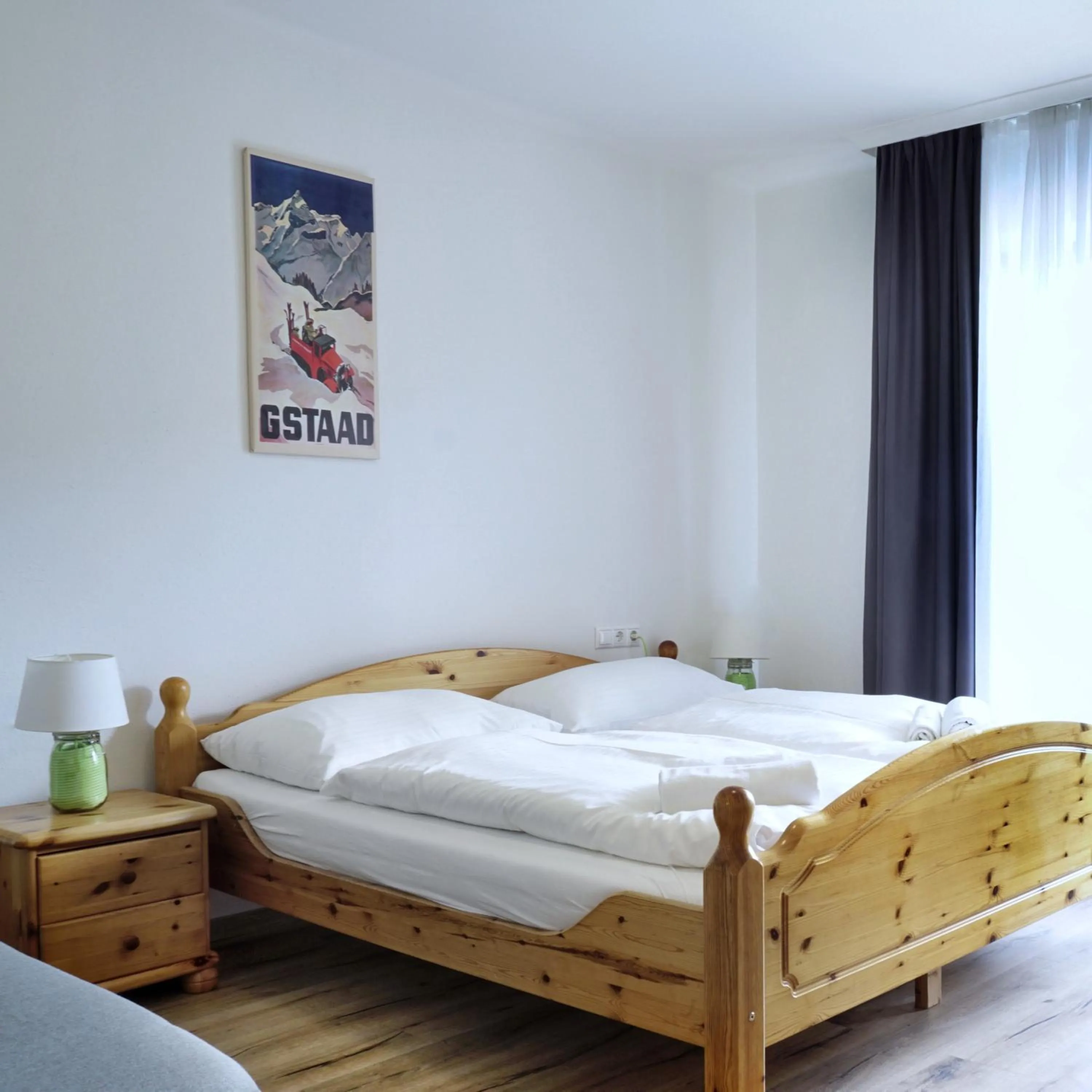 Bed in Hotel Stierer