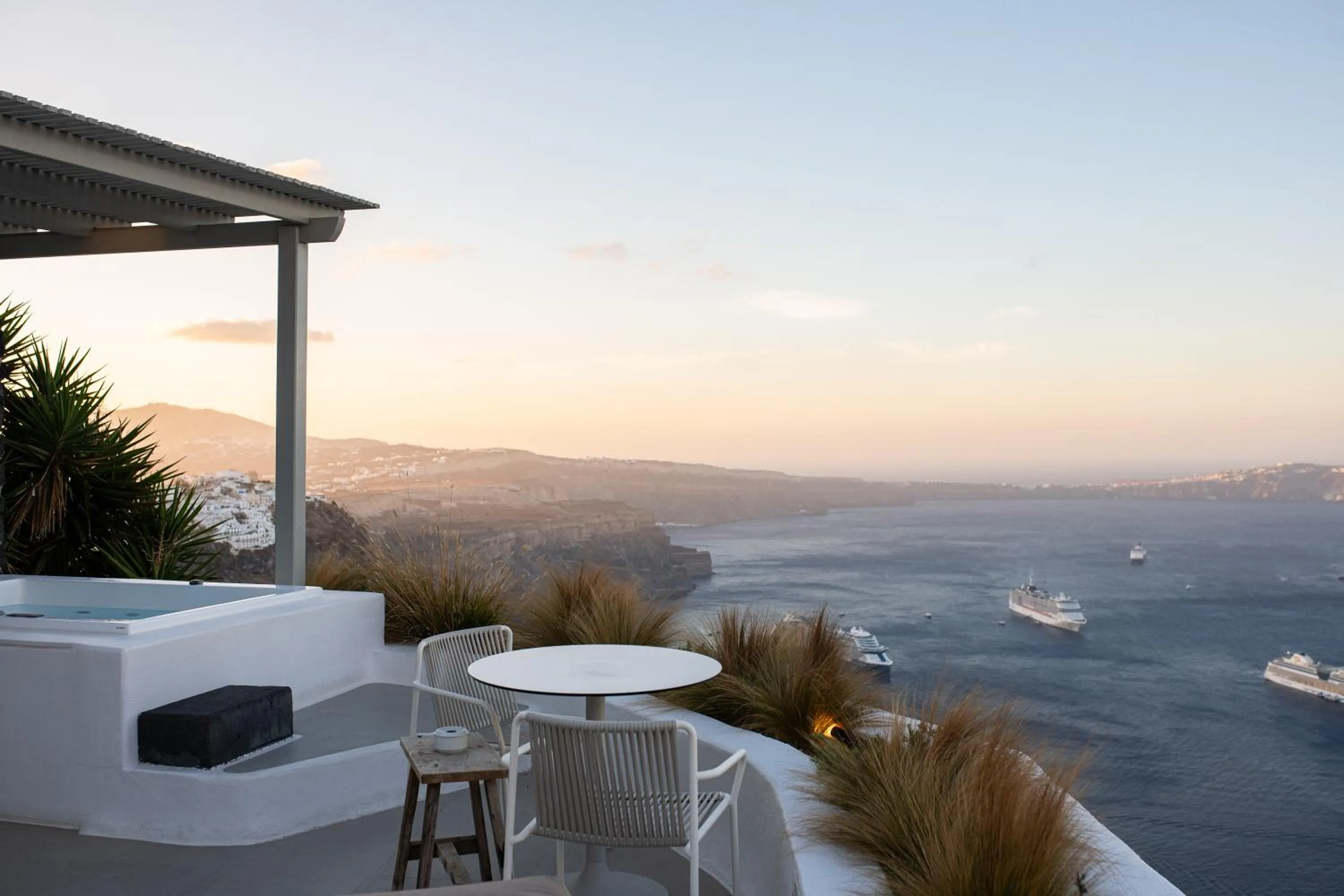 Natural landscape in Iconic Santorini, a Boutique Cave Hotel by Sandglass