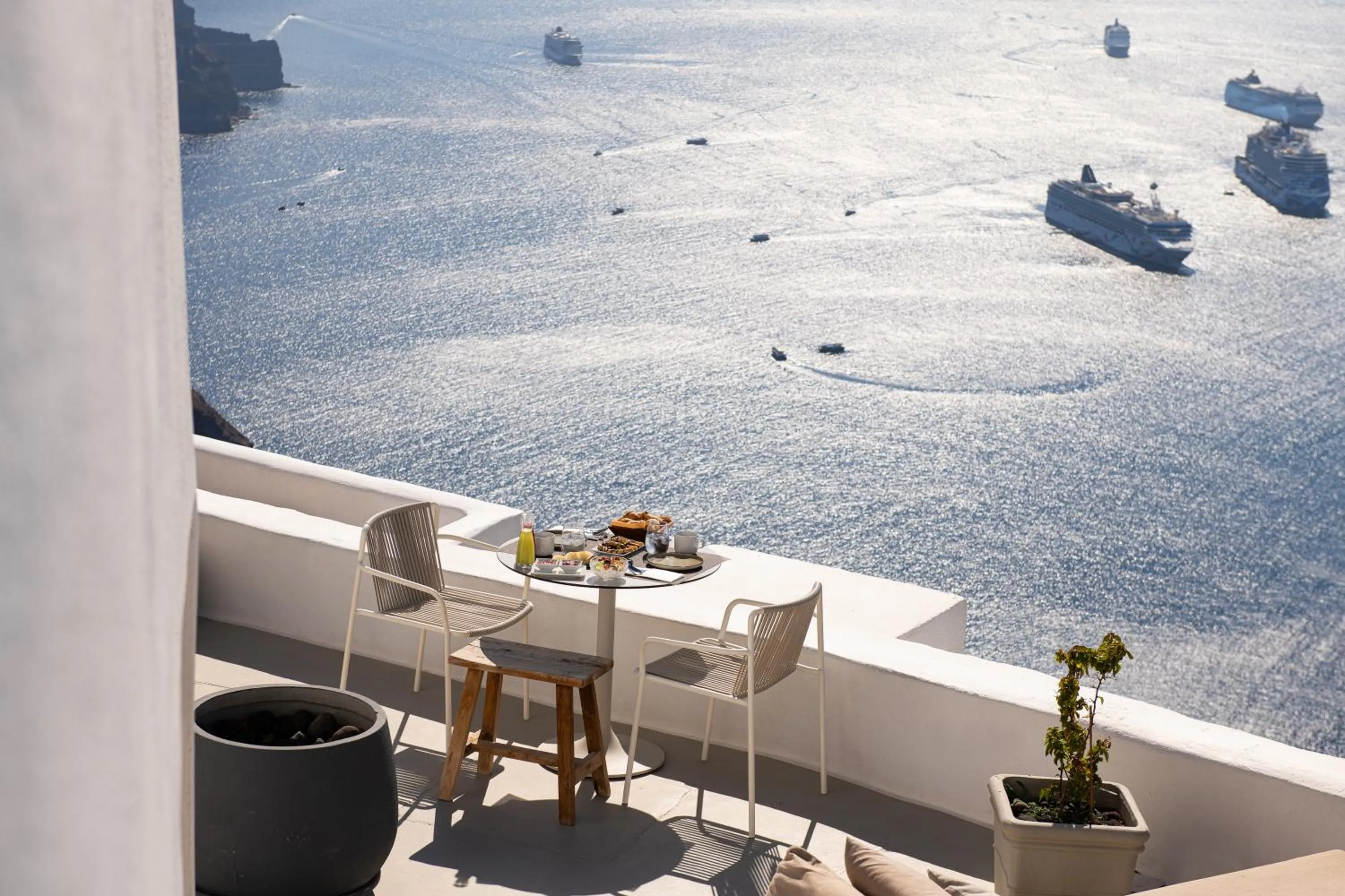 Day in Iconic Santorini, a Boutique Cave Hotel by Sandglass