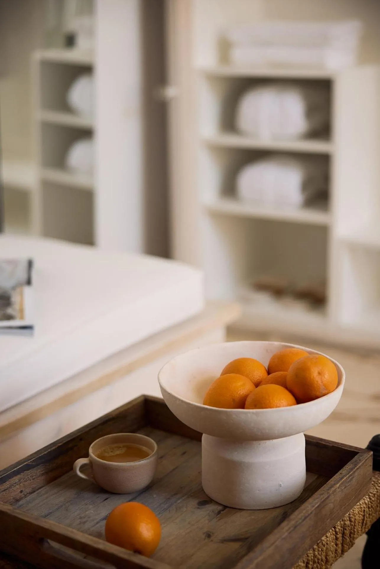 Food in Iconic Santorini, a Boutique Cave Hotel by Sandglass