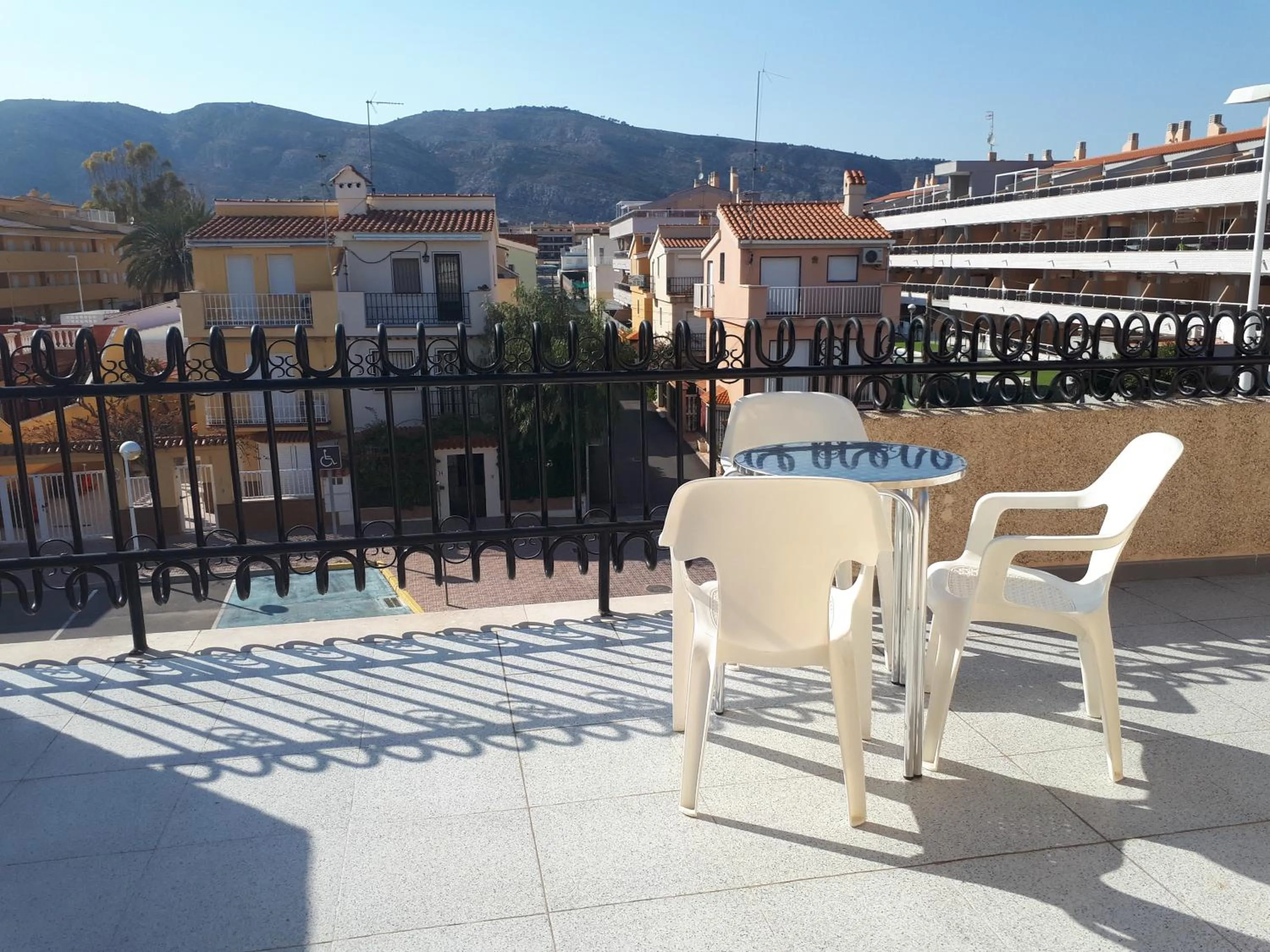 Balcony/Terrace in Apartamentos Doña Carmen 3000