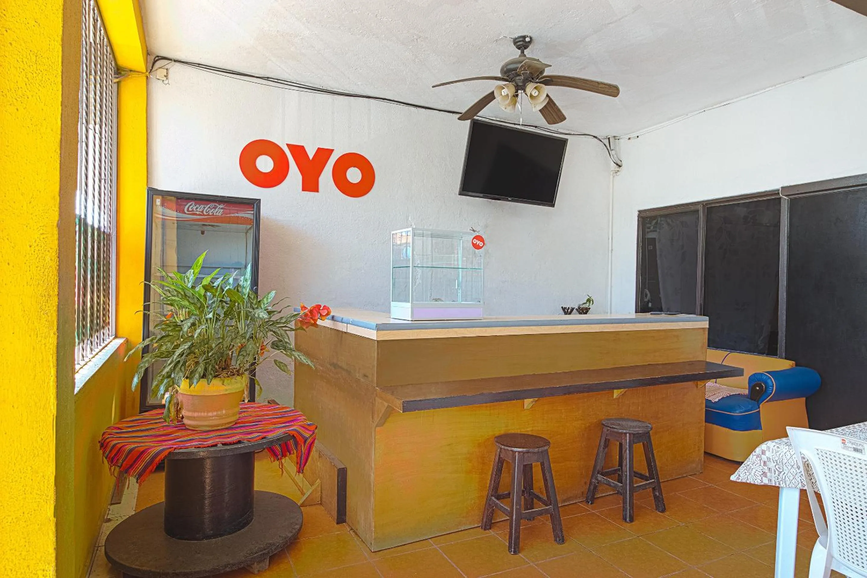 Lobby or reception in OYO Hotel Posada Los Faroles,Tabasco