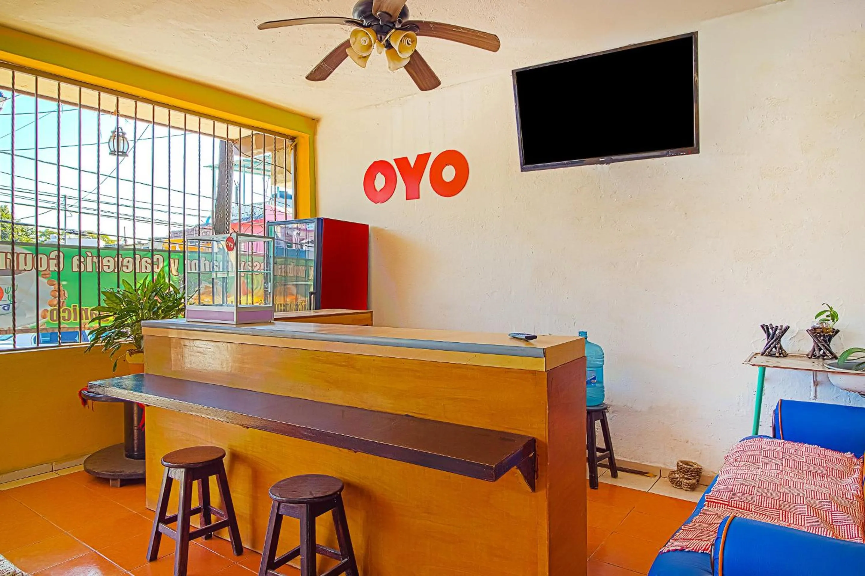 Lobby or reception in OYO Hotel Posada Los Faroles,Tabasco