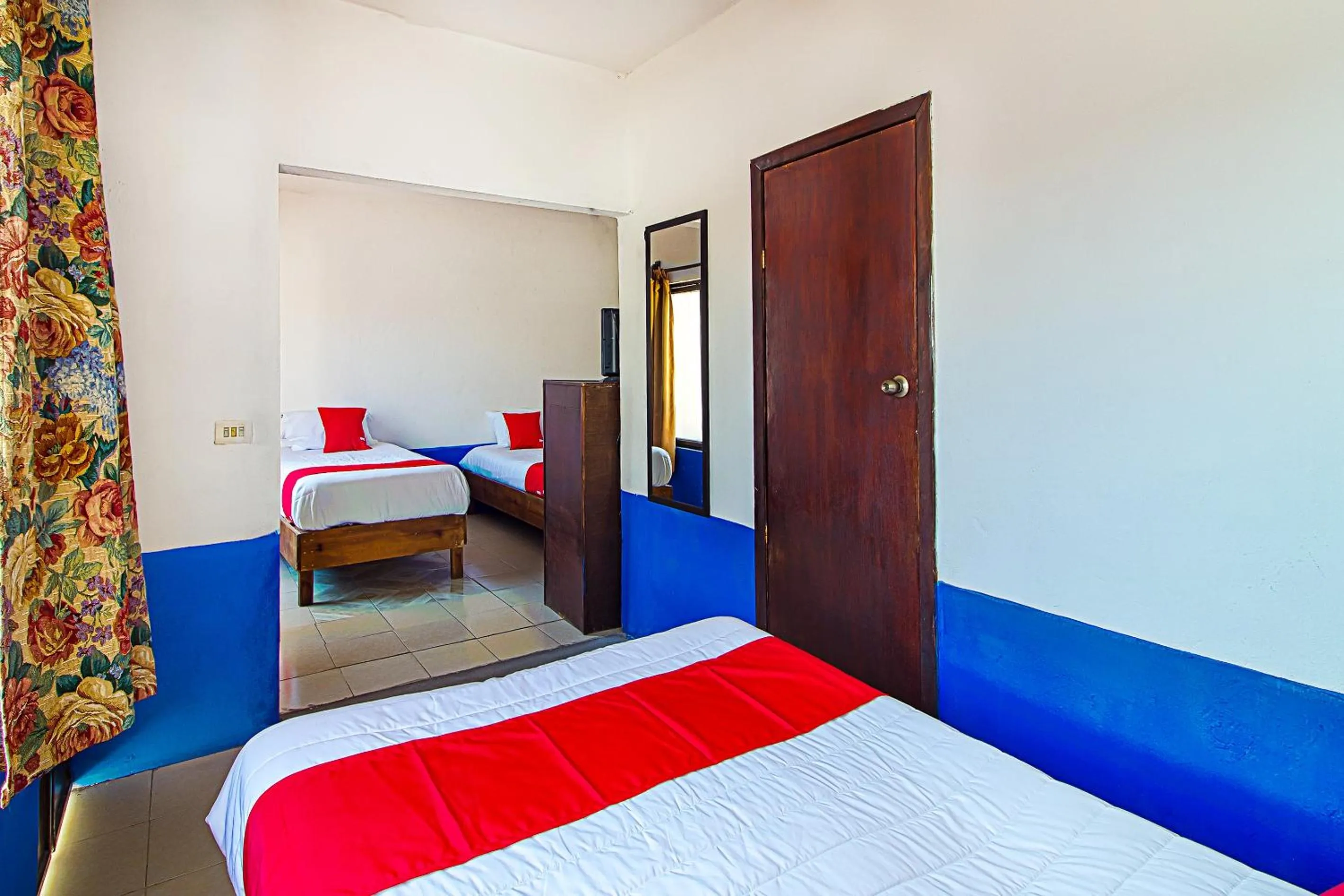 Bedroom, Bed in OYO Hotel Posada Los Faroles,Tabasco