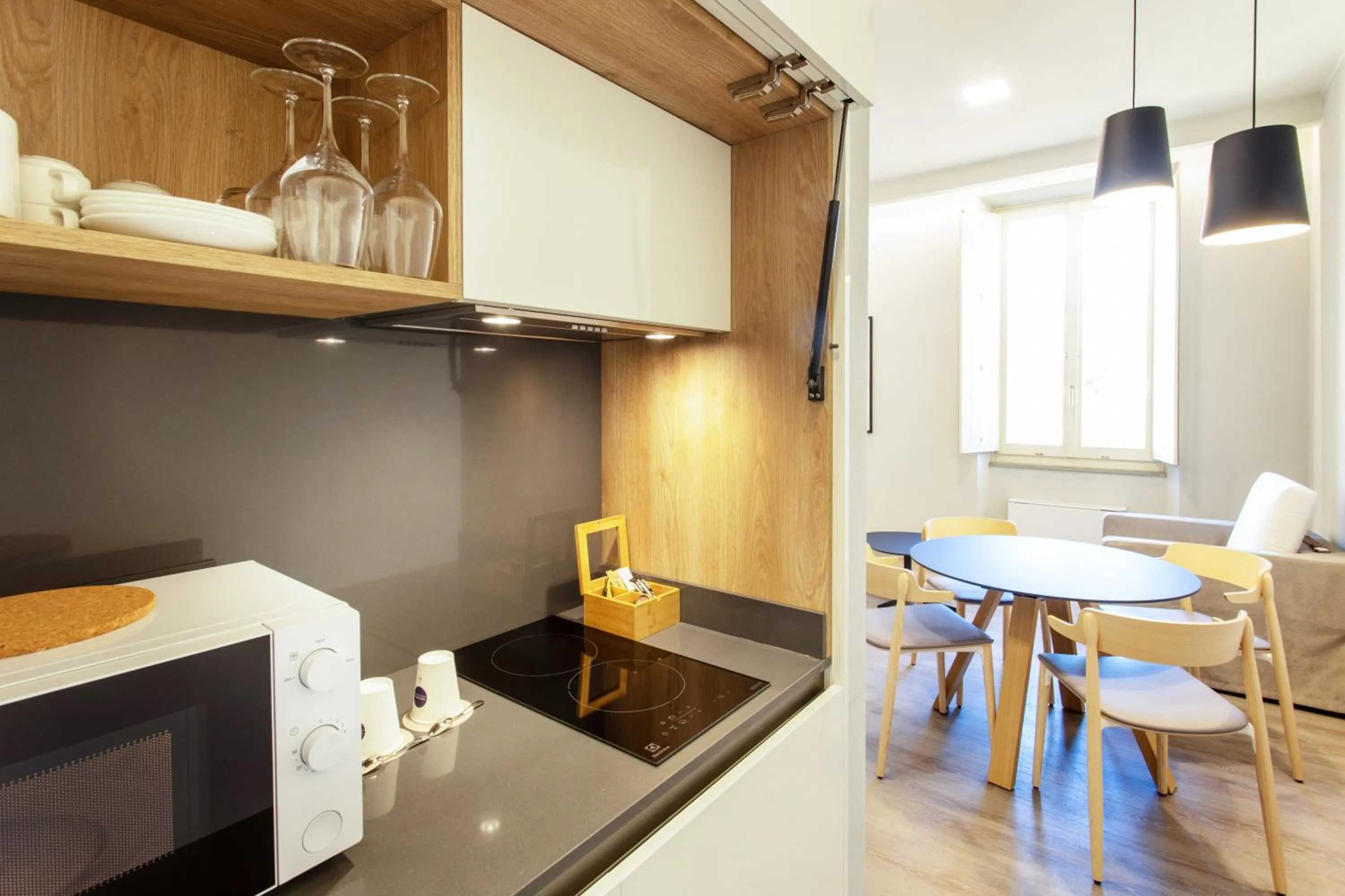 Kitchen or kitchenette in Palazzo Le Poste - Suite and Apartments
