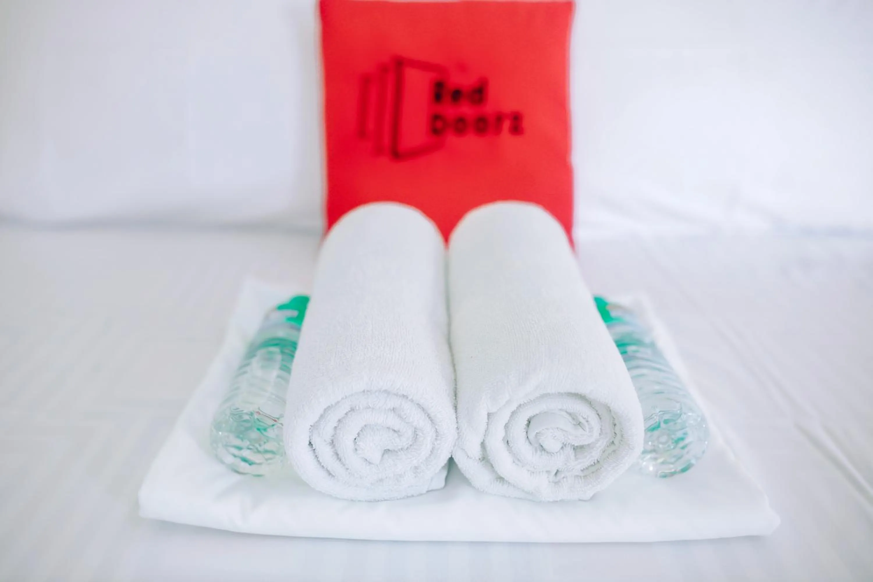 towels in RedDoorz near Mariners Legazpi