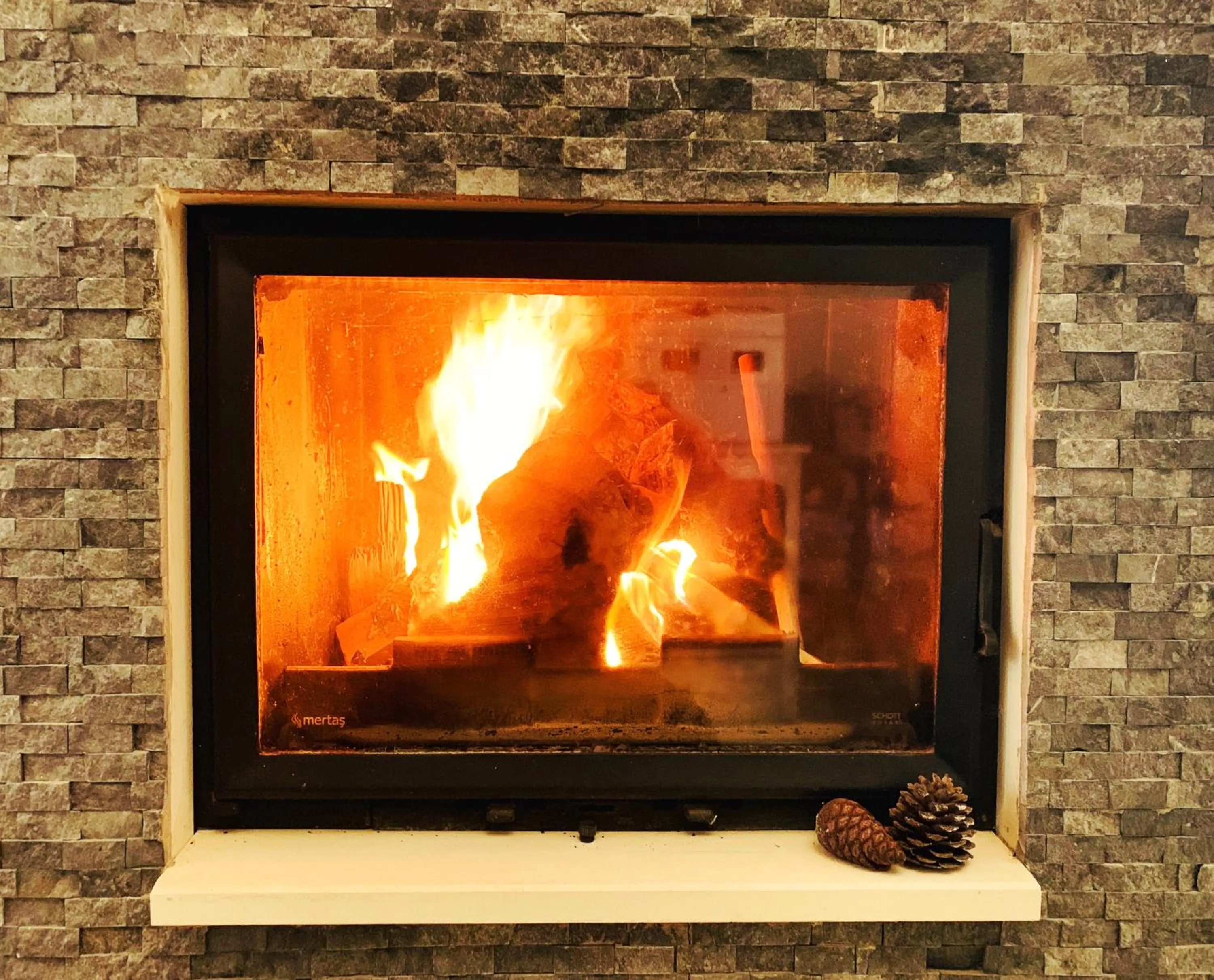 Communal lounge/ TV room, BBQ Facilities in Rue d'Azur Alaçatı