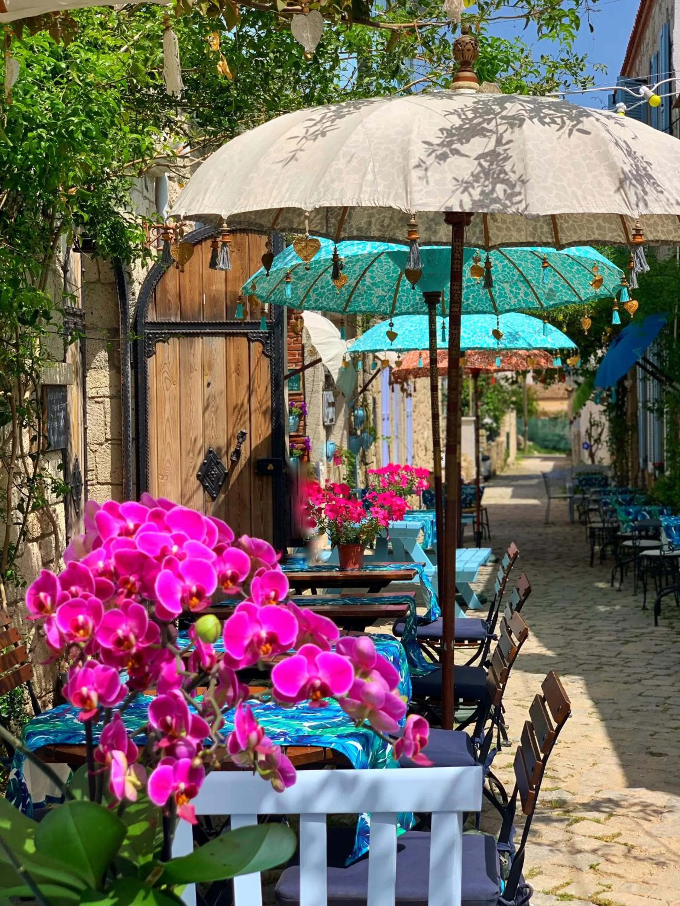 Facade/entrance in Rue d'Azur Alaçatı