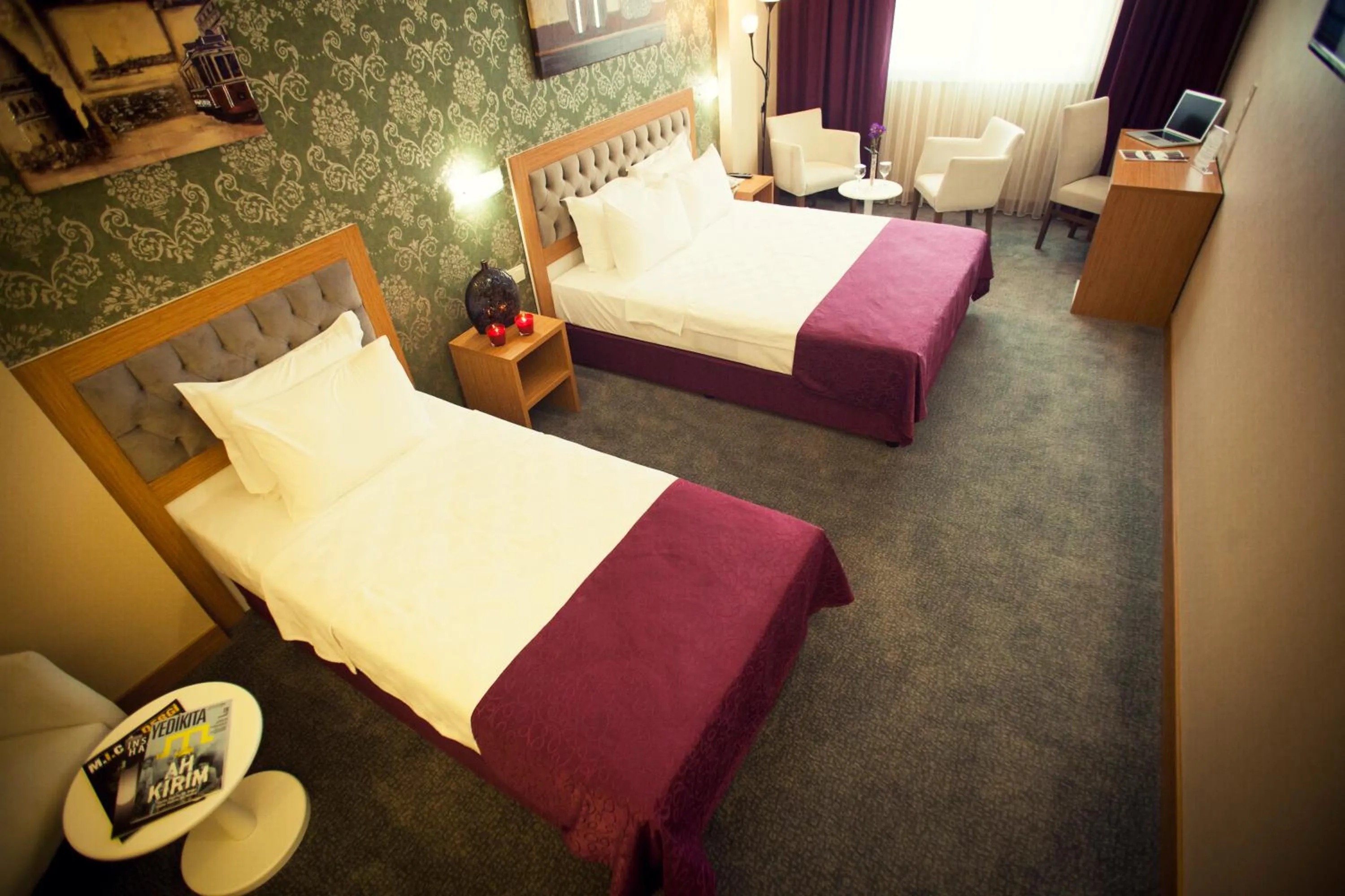 Bedroom in Helikon Business Hotel