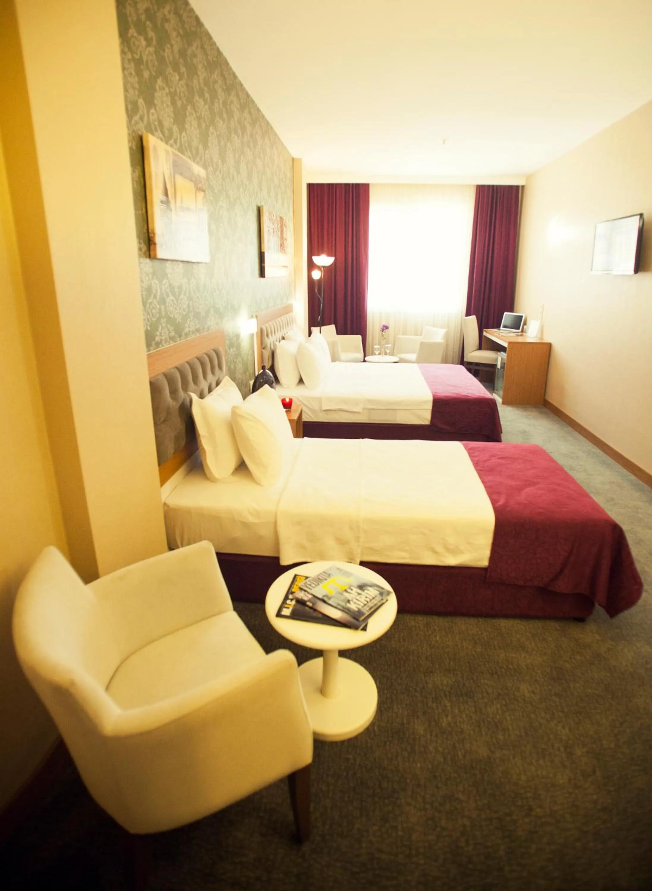 Bedroom in Helikon Business Hotel