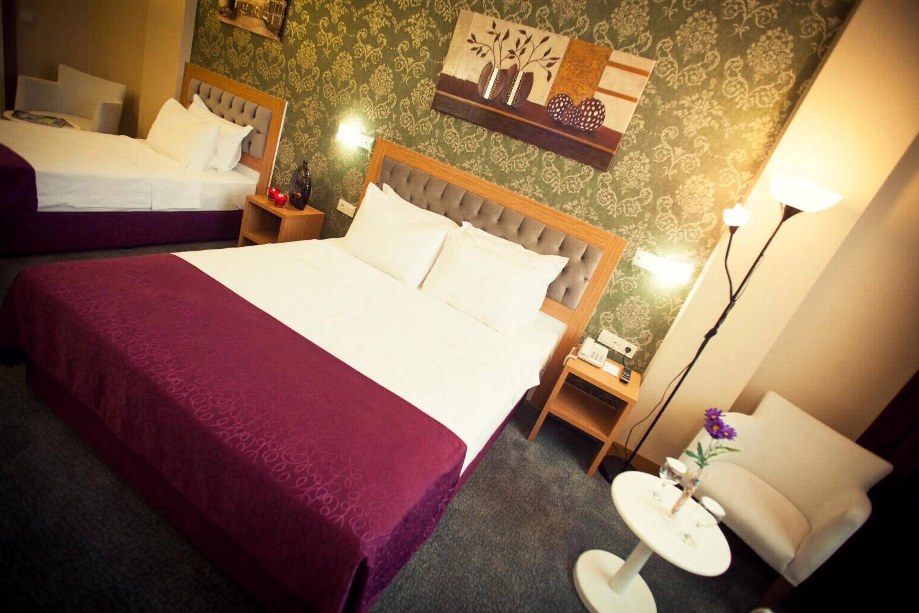 Bedroom in Helikon Business Hotel