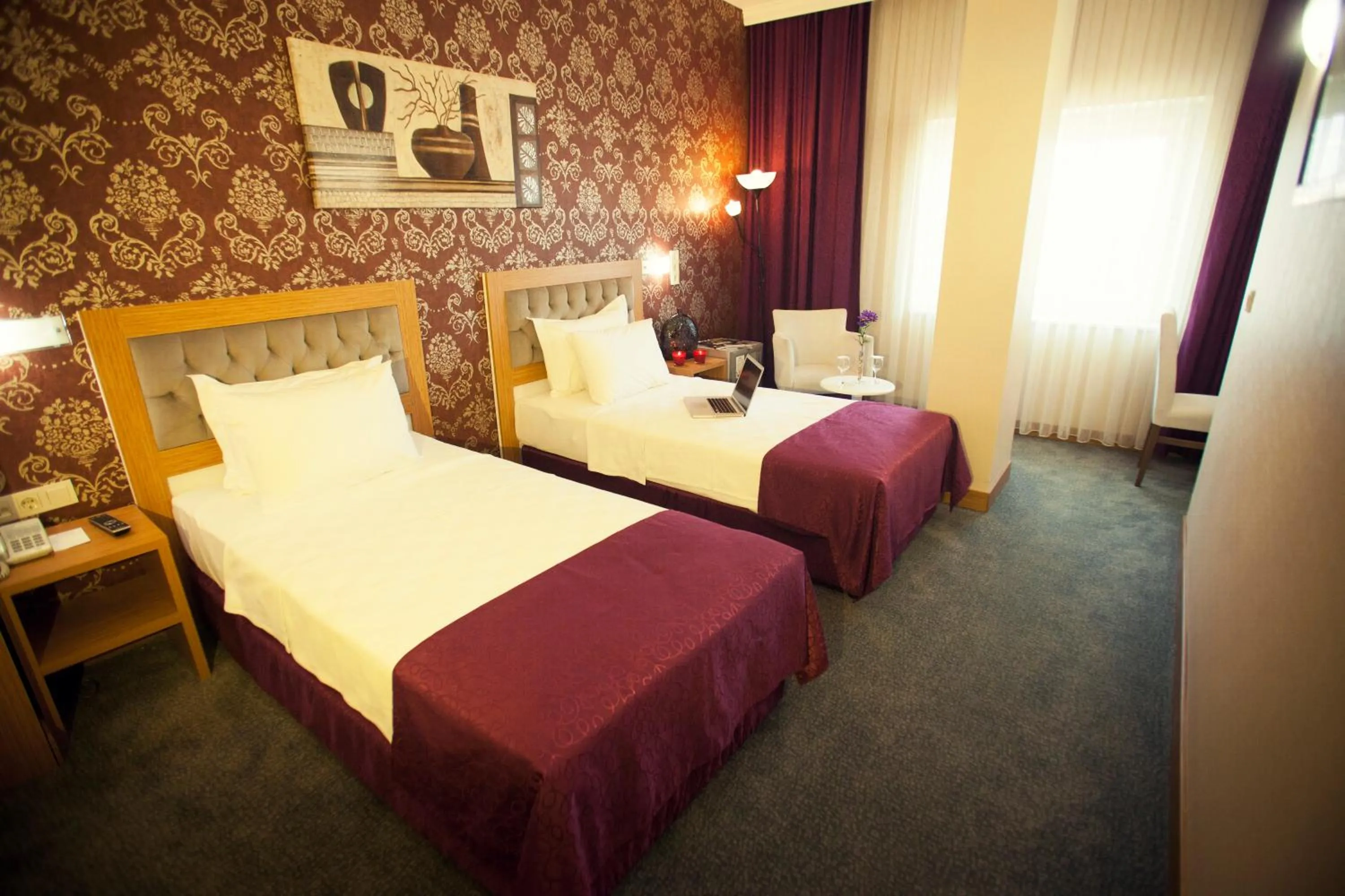 Bedroom in Helikon Business Hotel