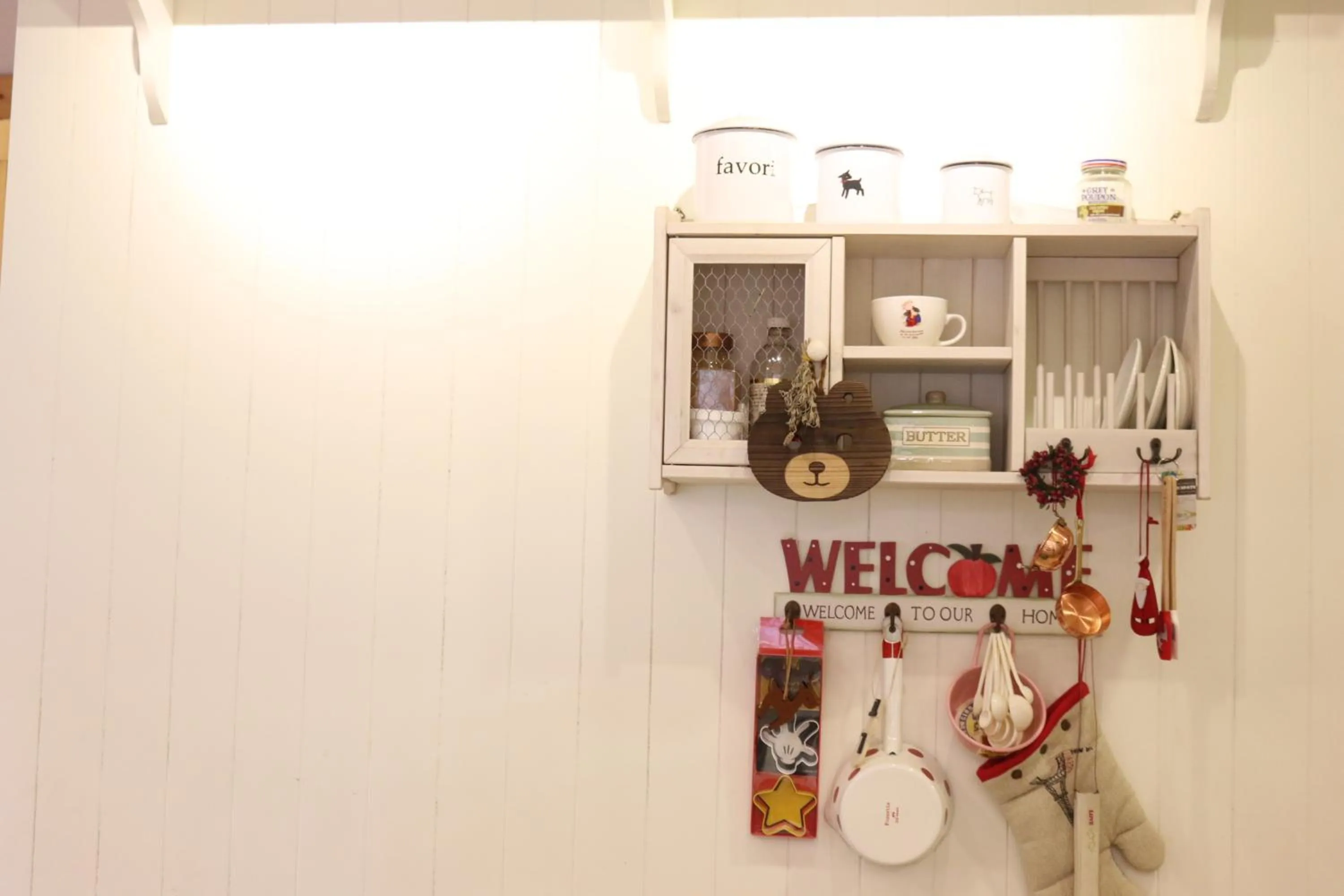 Decorative detail in Bear Meets Moose Homestay B&B