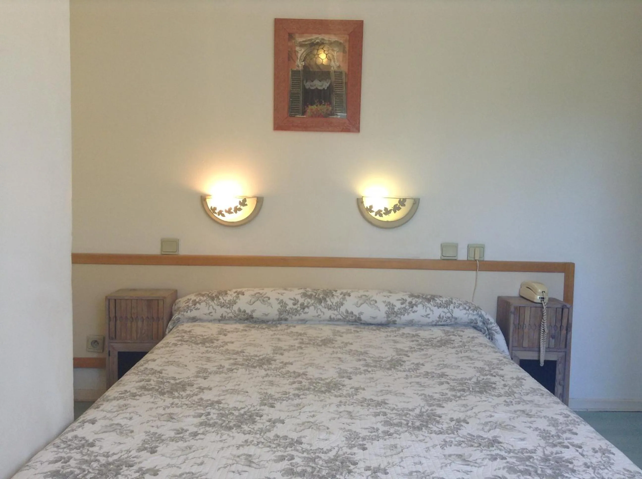 Bed in Hotel Acapulco