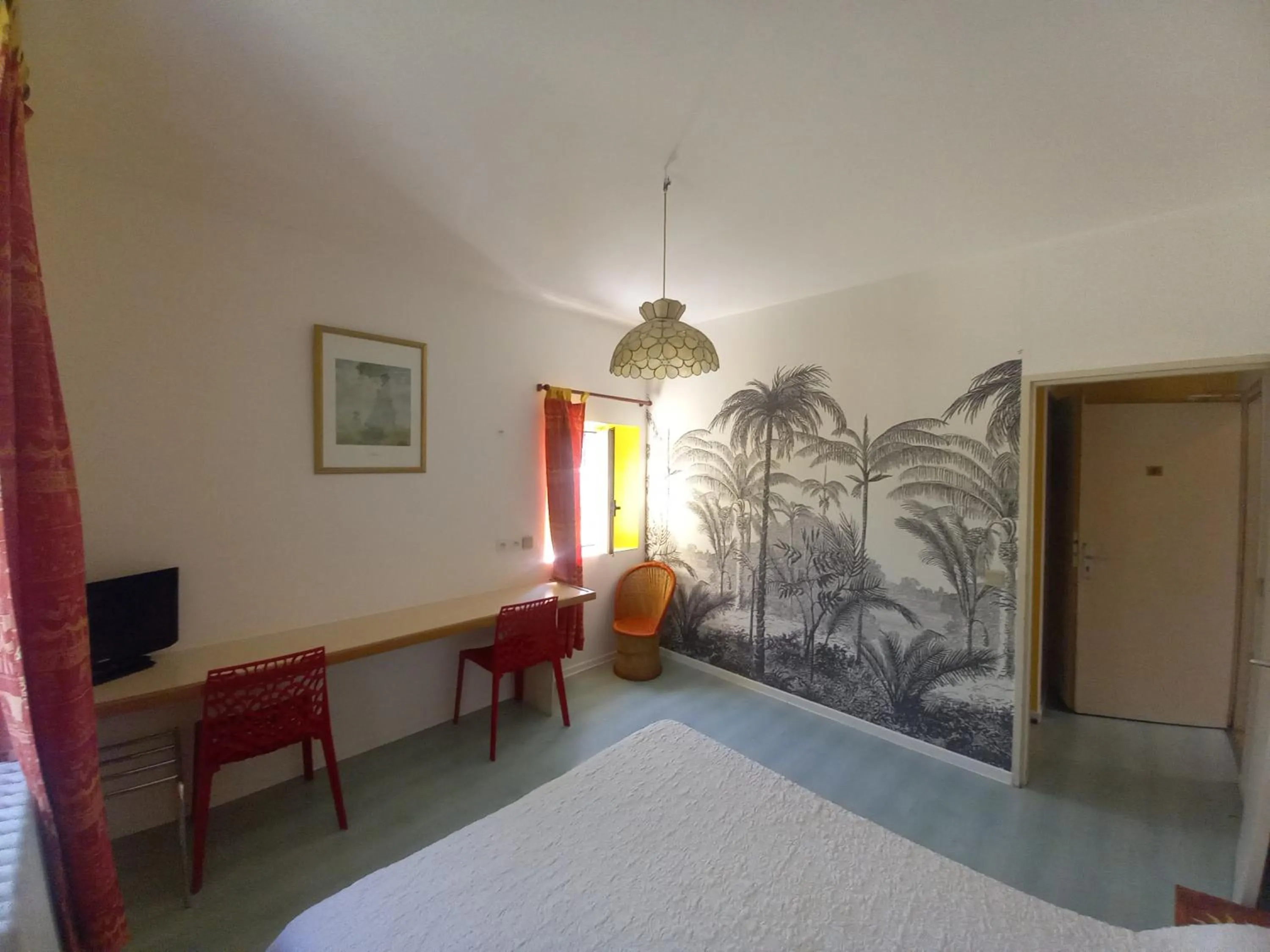 Bed in Hotel Acapulco