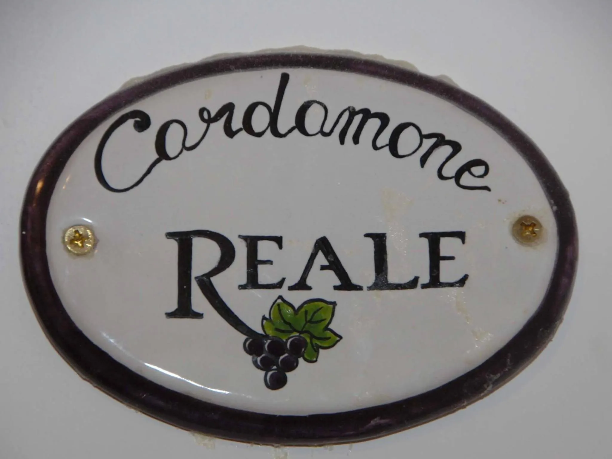 Decorative detail in B&B Reale