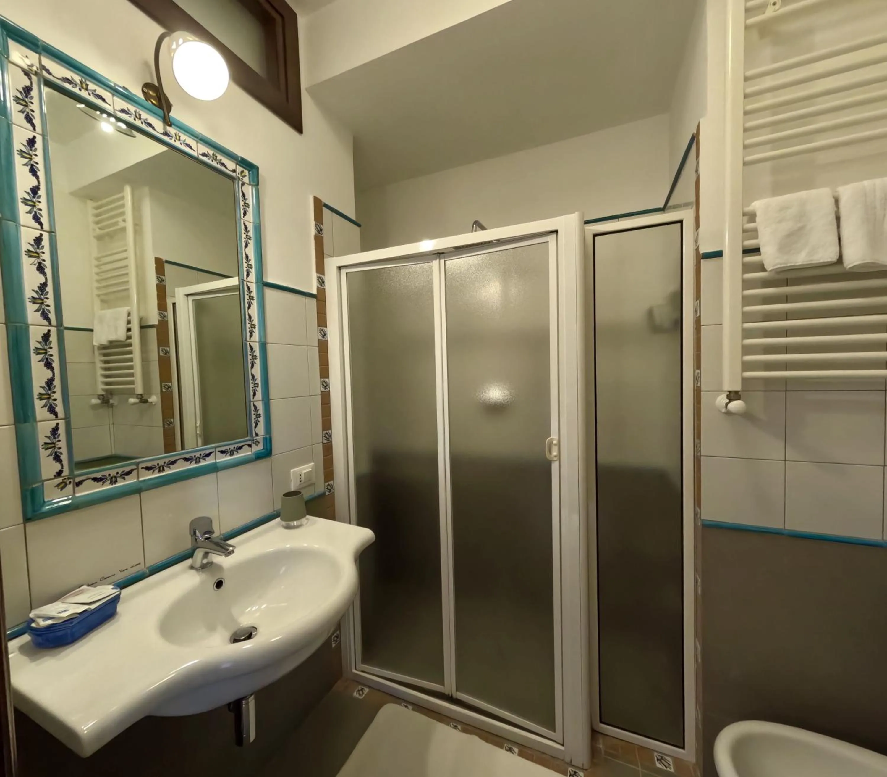 Shower in Reale Wine Resort