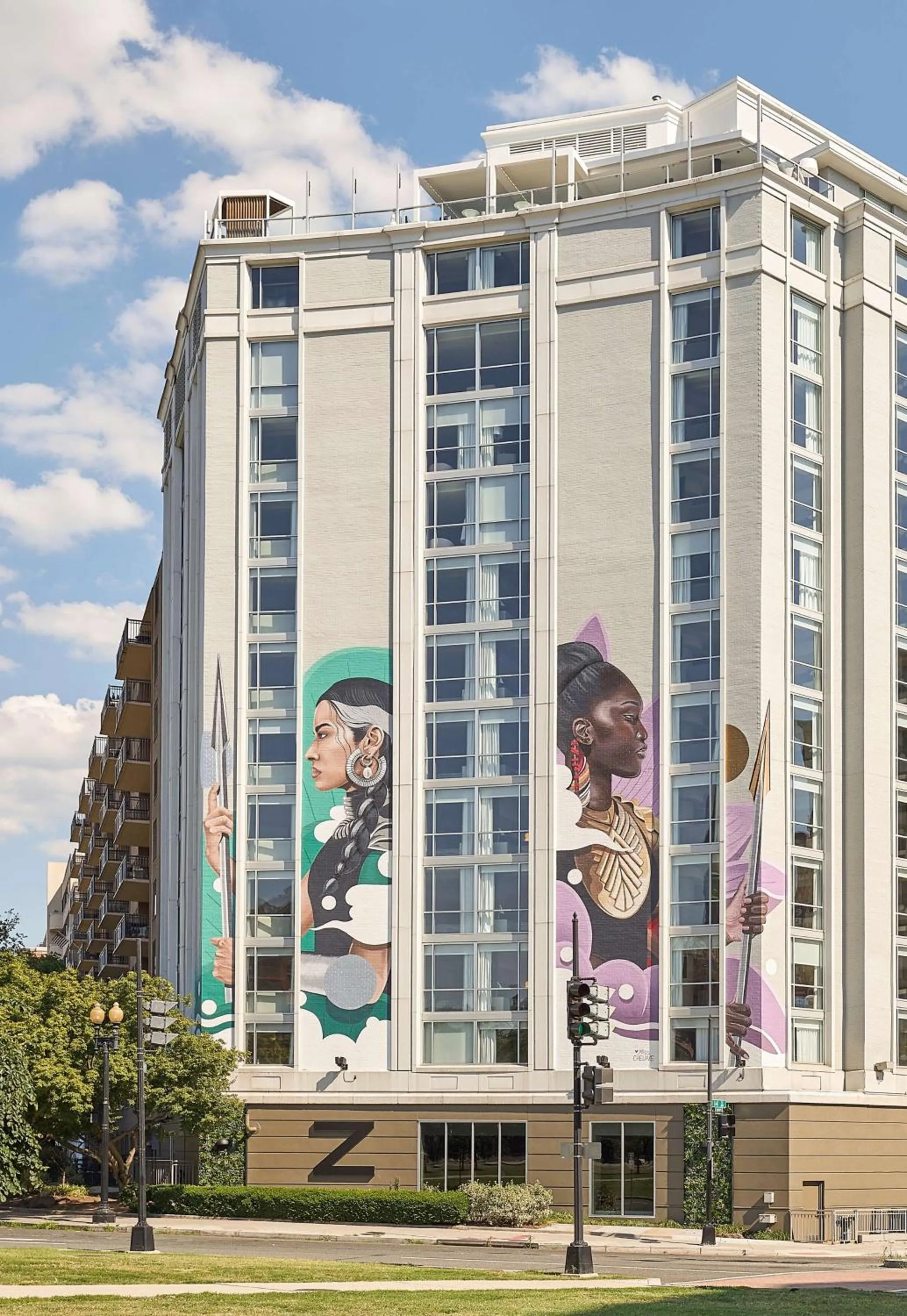 Property building in Hotel Zena Washington DC