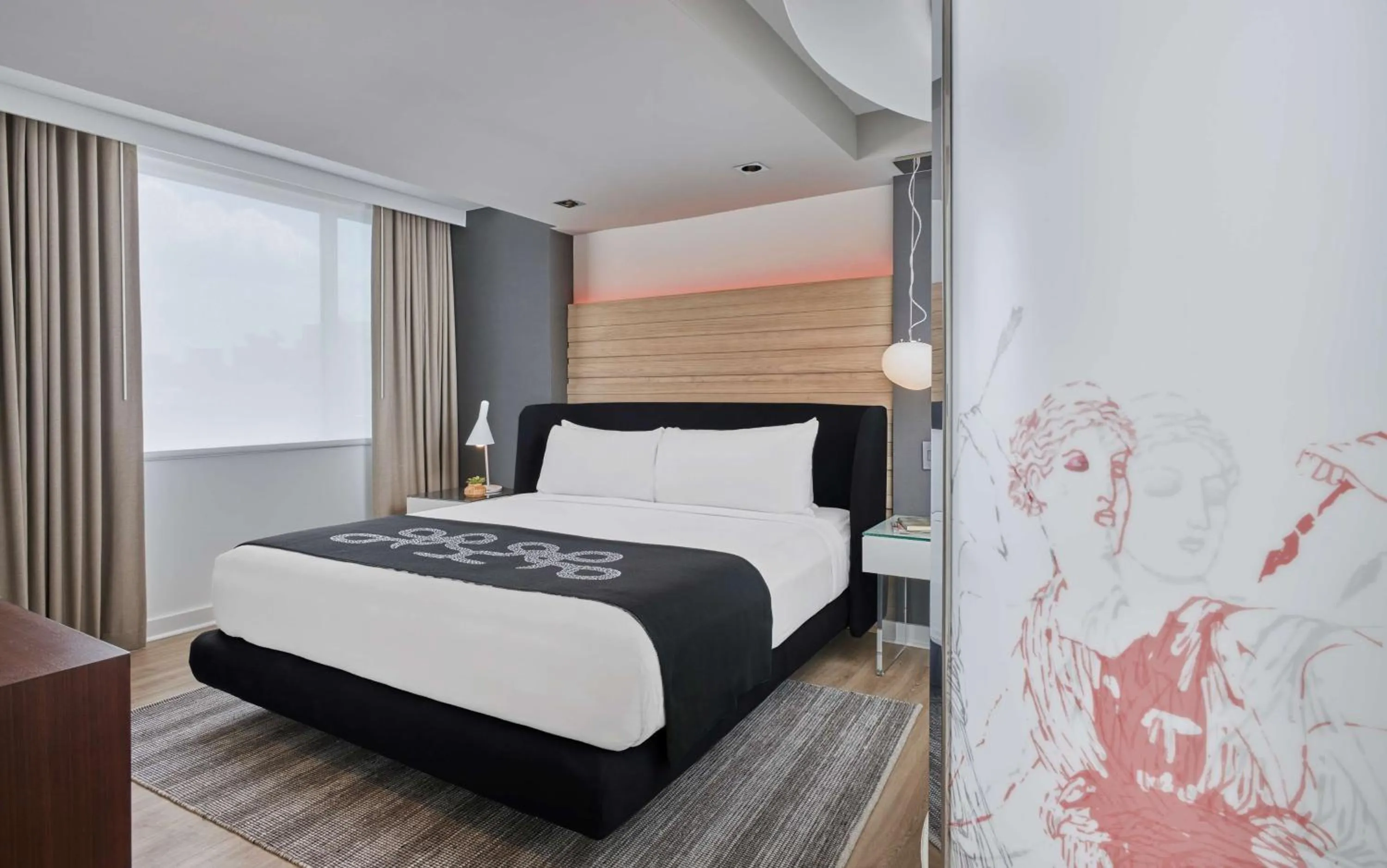 Photo of the whole room, Bed in Hotel Zena Washington DC