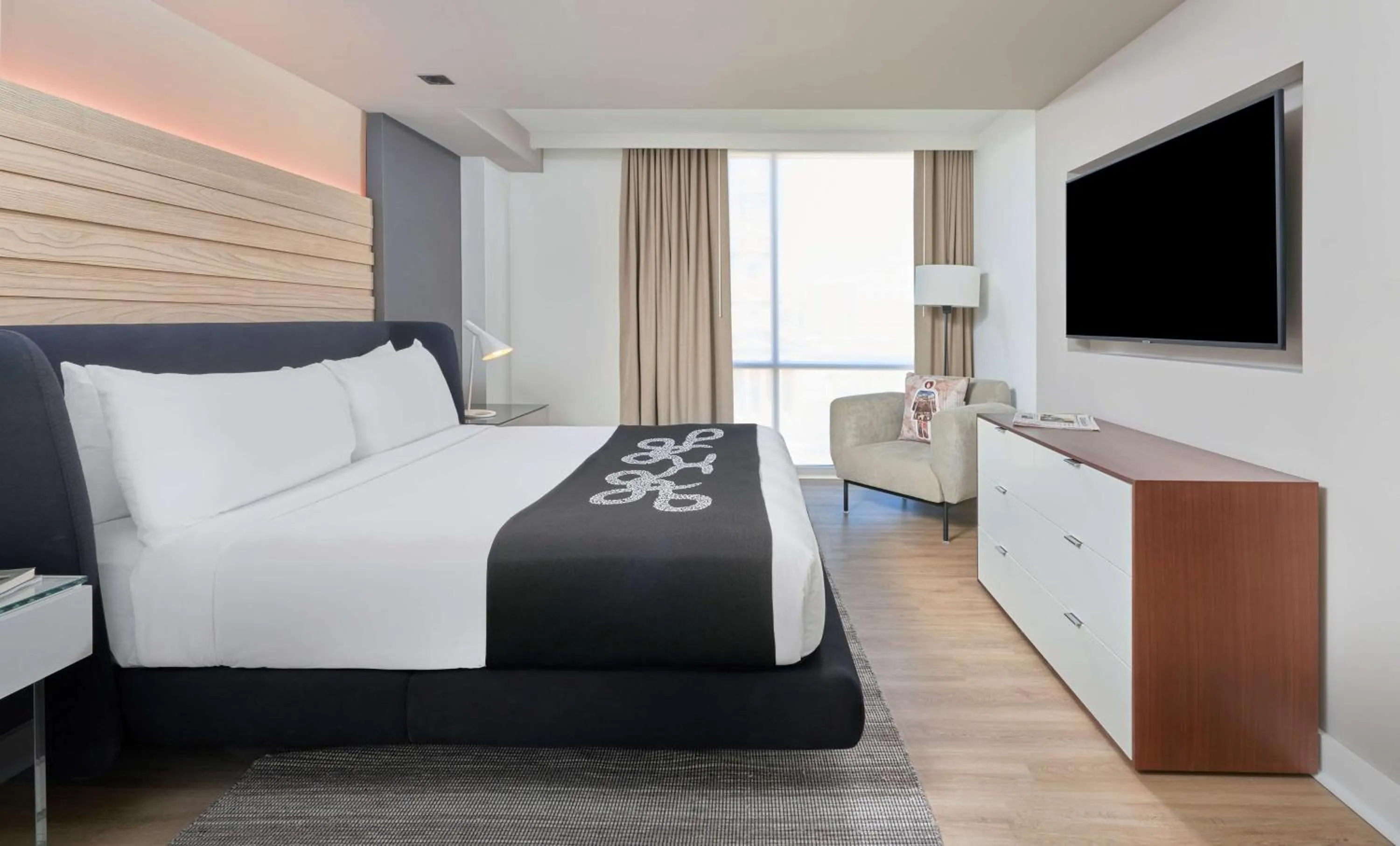 Bedroom, Bed in Hotel Zena Washington DC