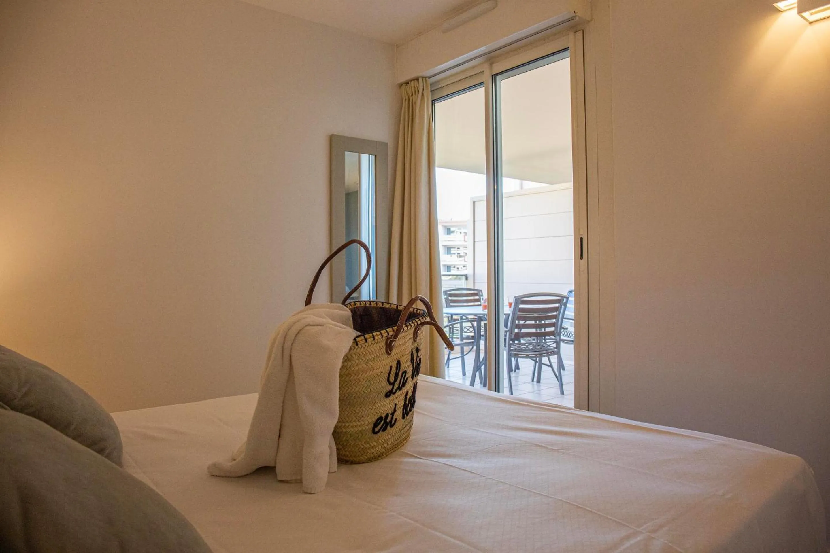 Bed in Résidence Les Flamants Roses