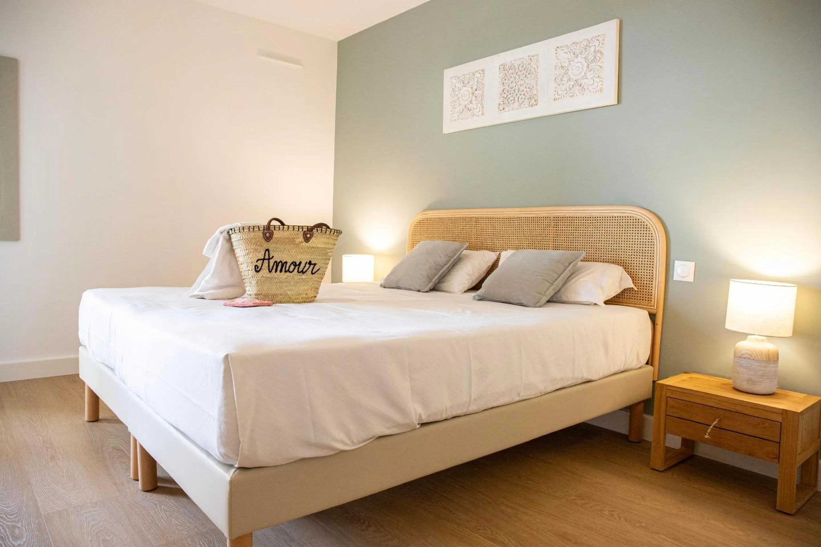 Bed in Résidence Les Flamants Roses