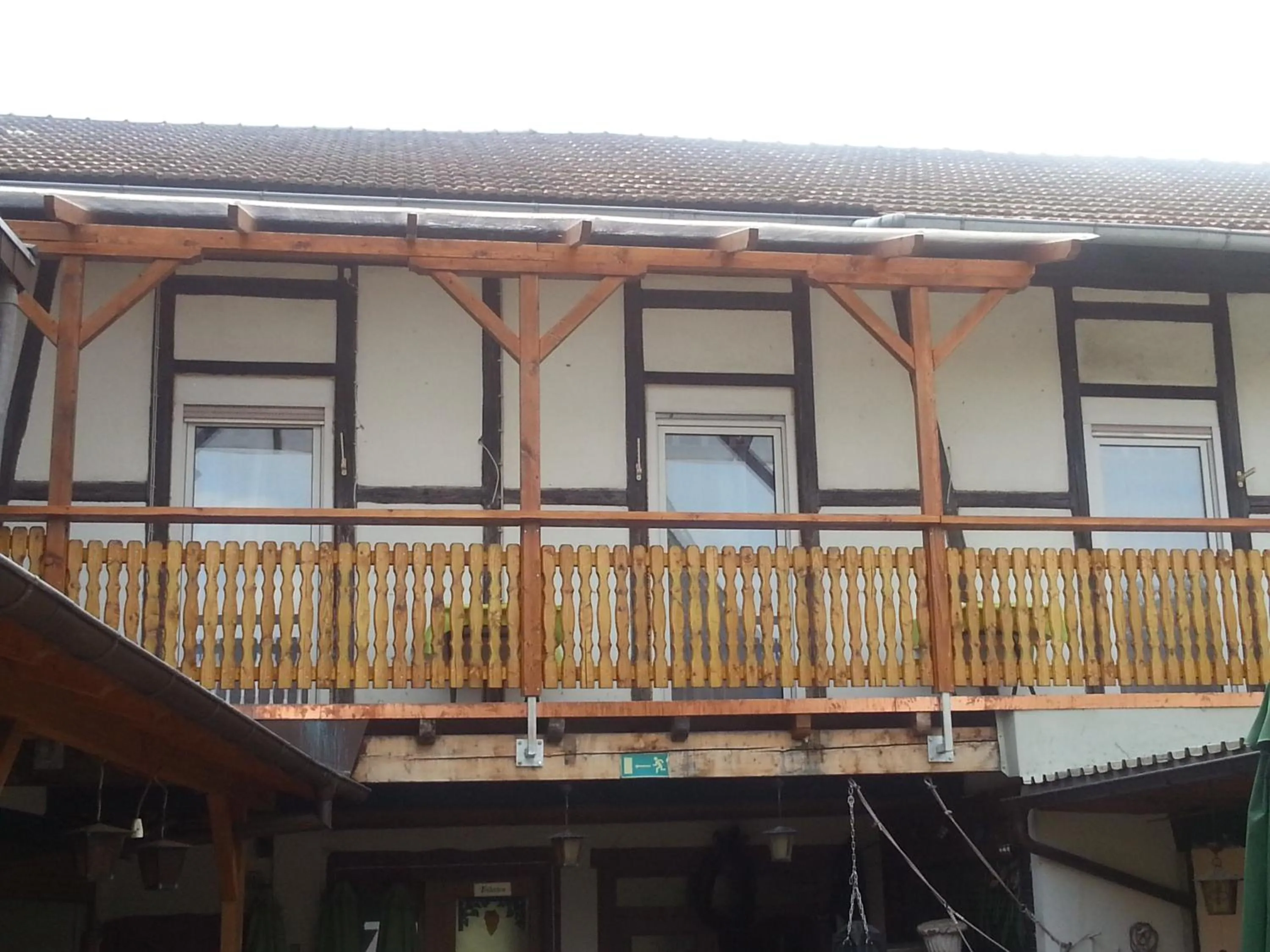 Balcony/Terrace in Landgasthof Sonne