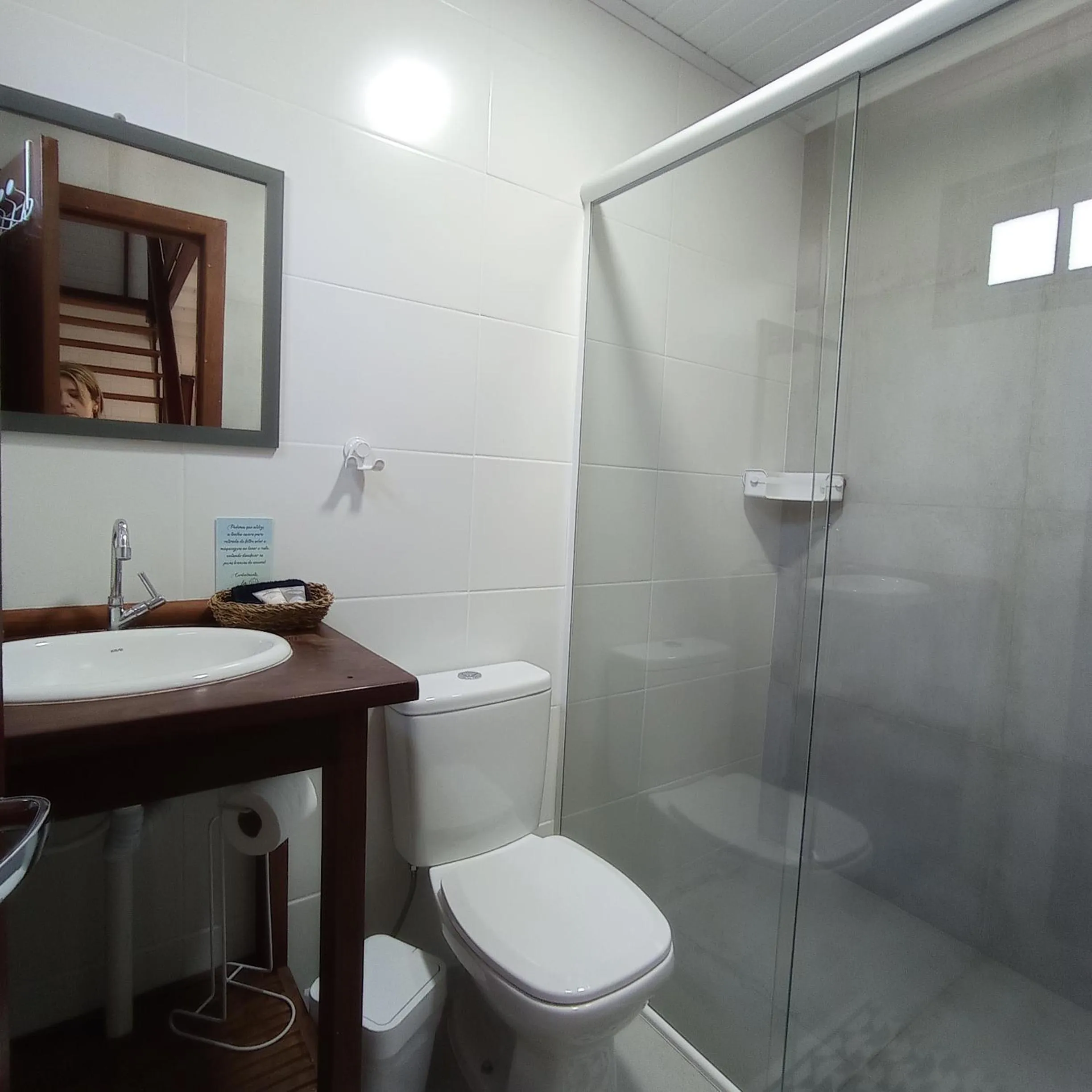 Bathroom in Pousada la Boheme Guarda do Embaú - SC