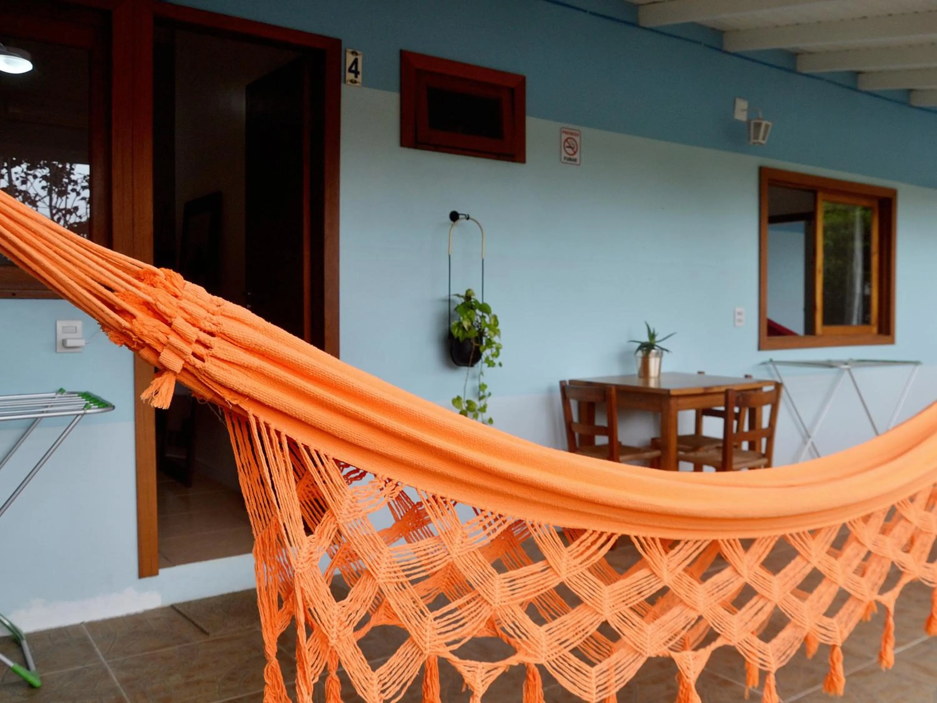 Patio in Pousada la Boheme Guarda do Embaú - SC