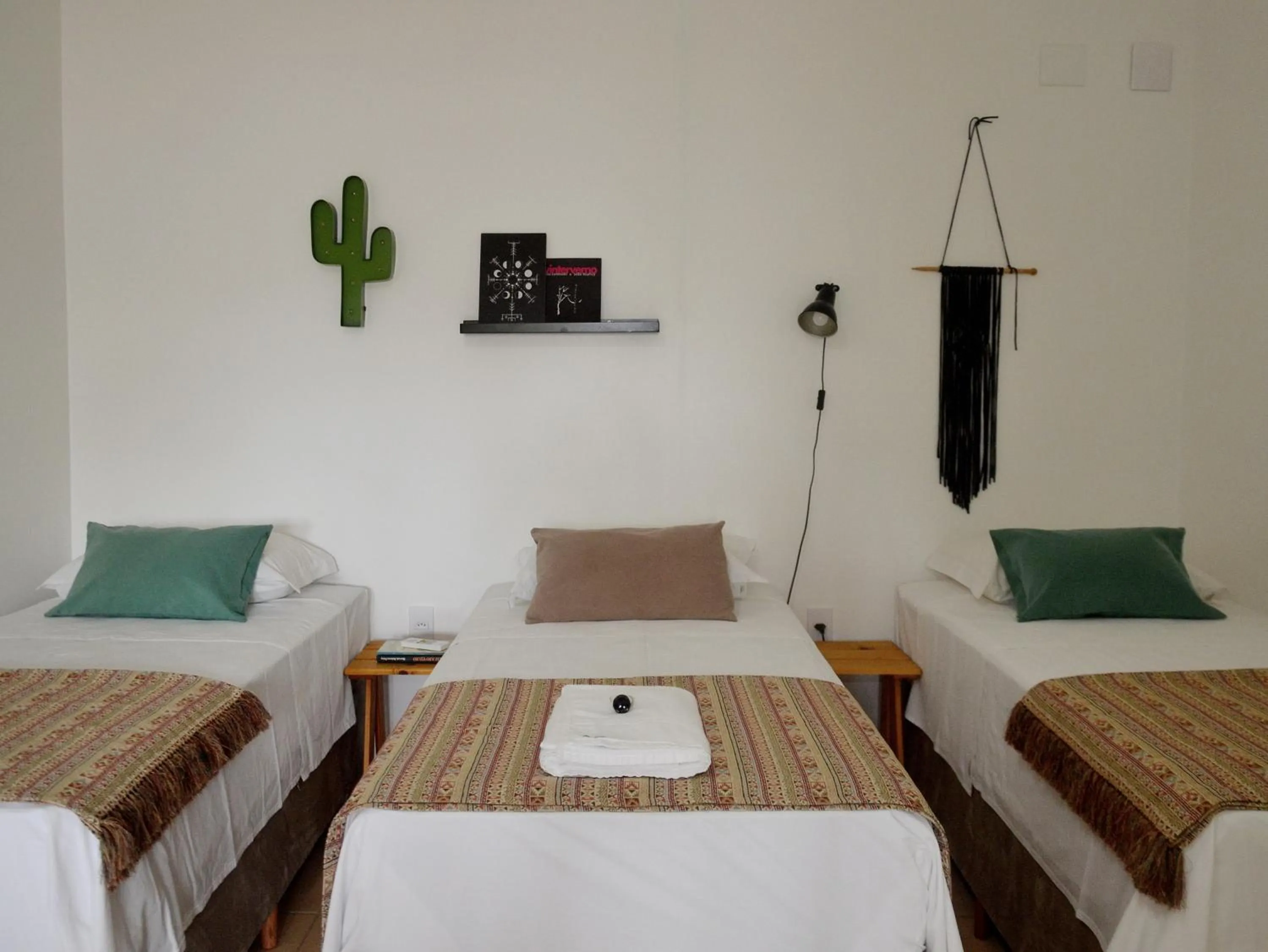 Bed in Pousada la Boheme Guarda do Embaú - SC