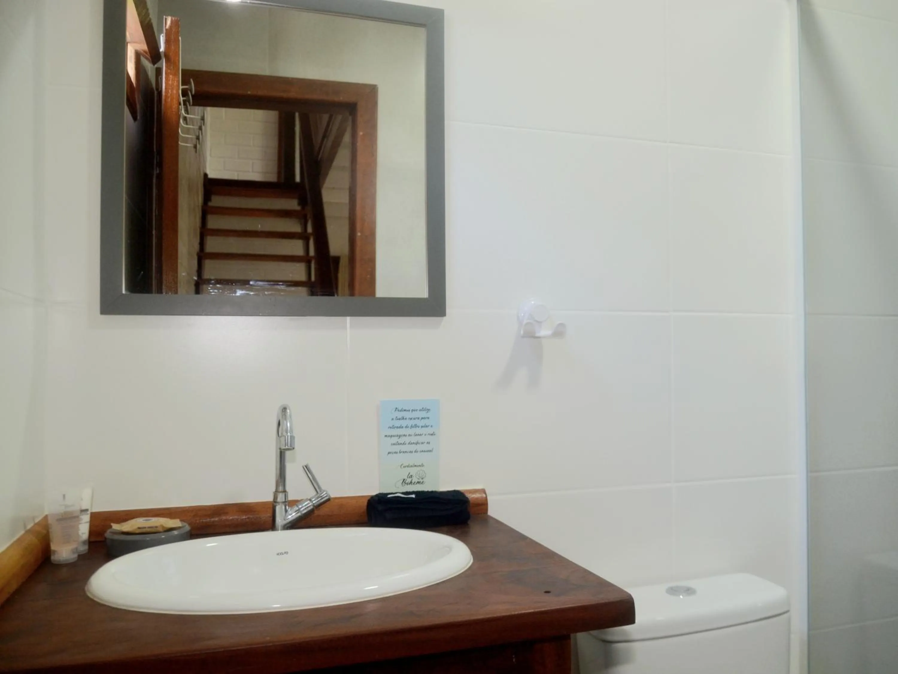 Bathroom in Pousada la Boheme Guarda do Embaú - SC