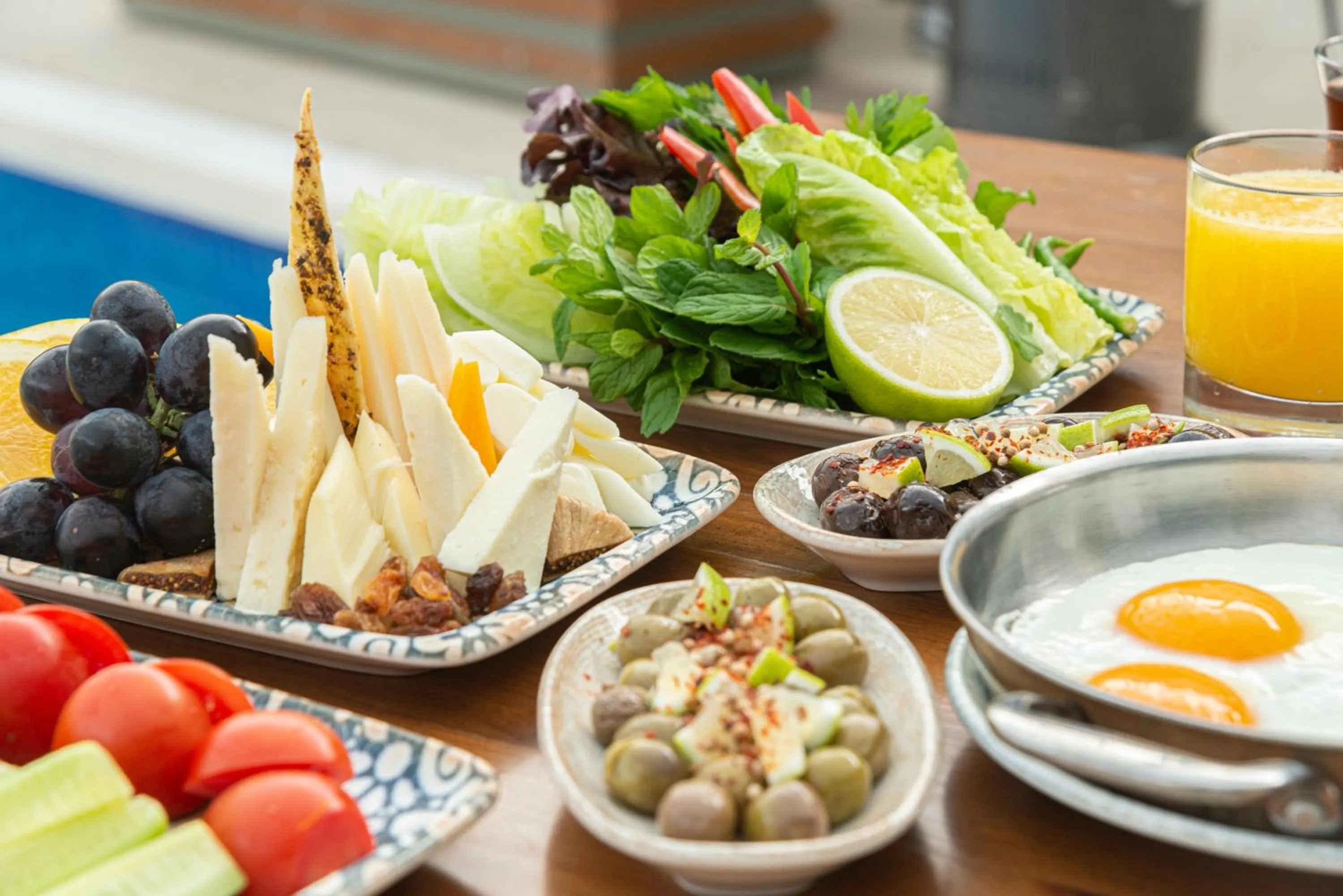 Buffet breakfast in Grand Pasha Lefkosa Hotel & Casino